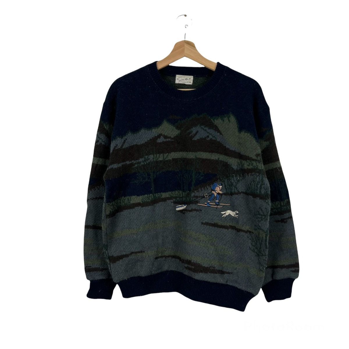 Japanese Brand × Vintage VINTAGE SUN ALK SWEATSHIRT PRINTED DESIGN OVERPRINT Size US M / EU 48-50 / 2 - 1 Thumbnail