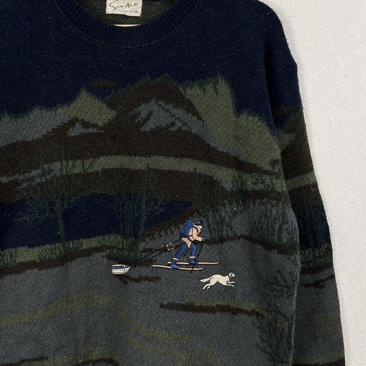 Japanese Brand × Vintage VINTAGE SUN ALK SWEATSHIRT PRINTED DESIGN OVERPRINT Size US M / EU 48-50 / 2 - 3 Thumbnail