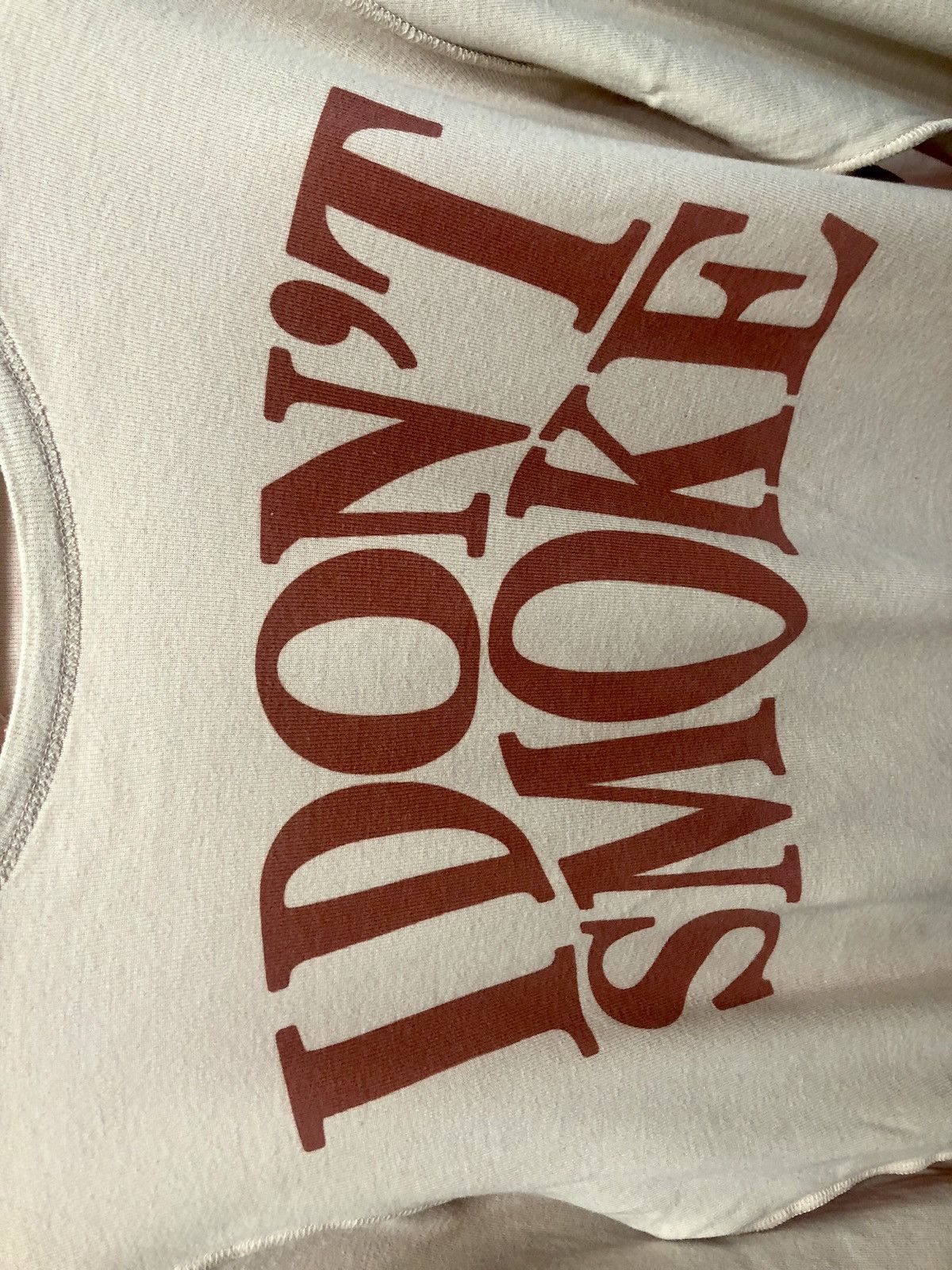 Maison Margiela I Don’t Smoke Longsleeve Size US S / EU 44-46 / 1 - 5 Thumbnail
