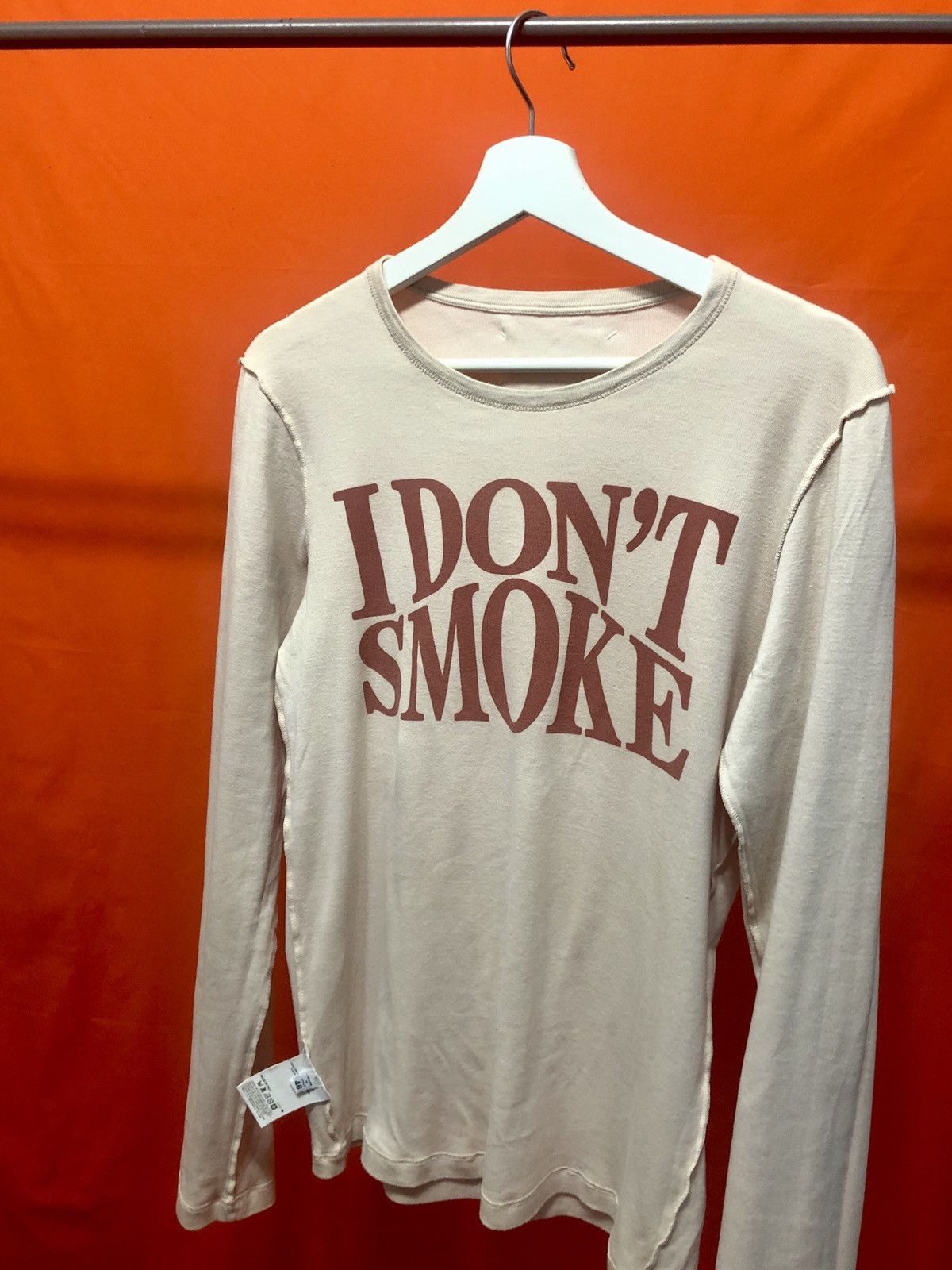 Maison Margiela I Don't Smoke Longsleeve | Grailed