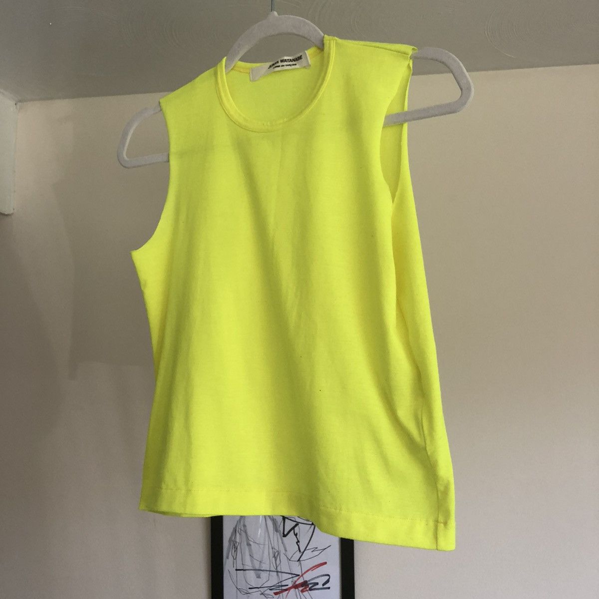 Junya Watanabe Archive Junya Watanabe Spring 2000 Neon Tank Top Size S / US 4 / IT 40 - 1 Thumbnail