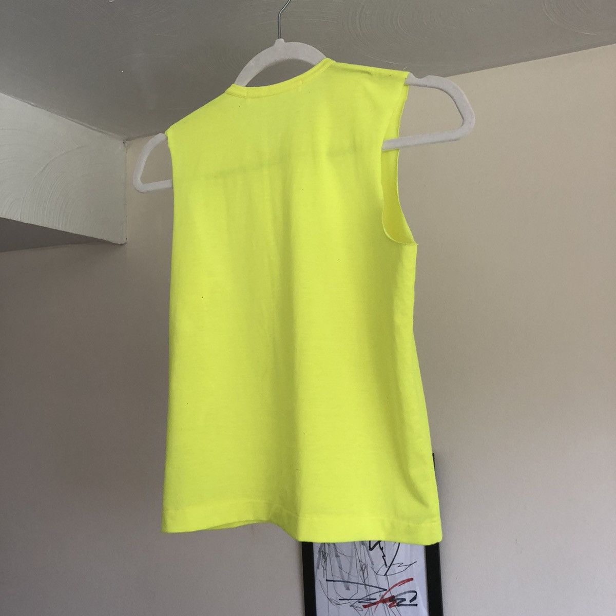 Junya Watanabe Archive Junya Watanabe Spring 2000 Neon Tank Top Size S / US 4 / IT 40 - 2 Thumbnail
