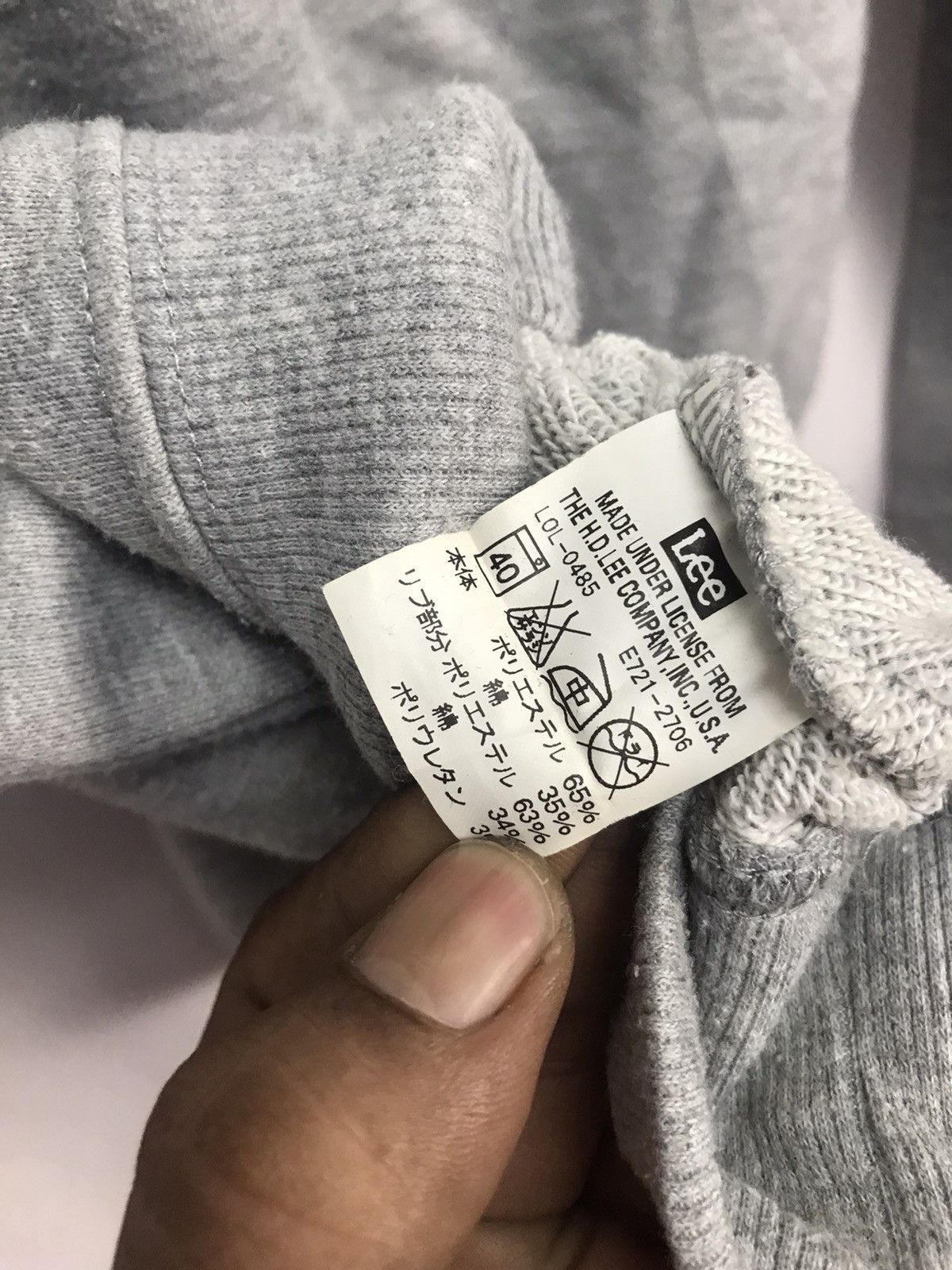 Lee × Vintage Vintage union made lee sweatshirt Size US M / EU 48-50 / 2 - 4 Thumbnail