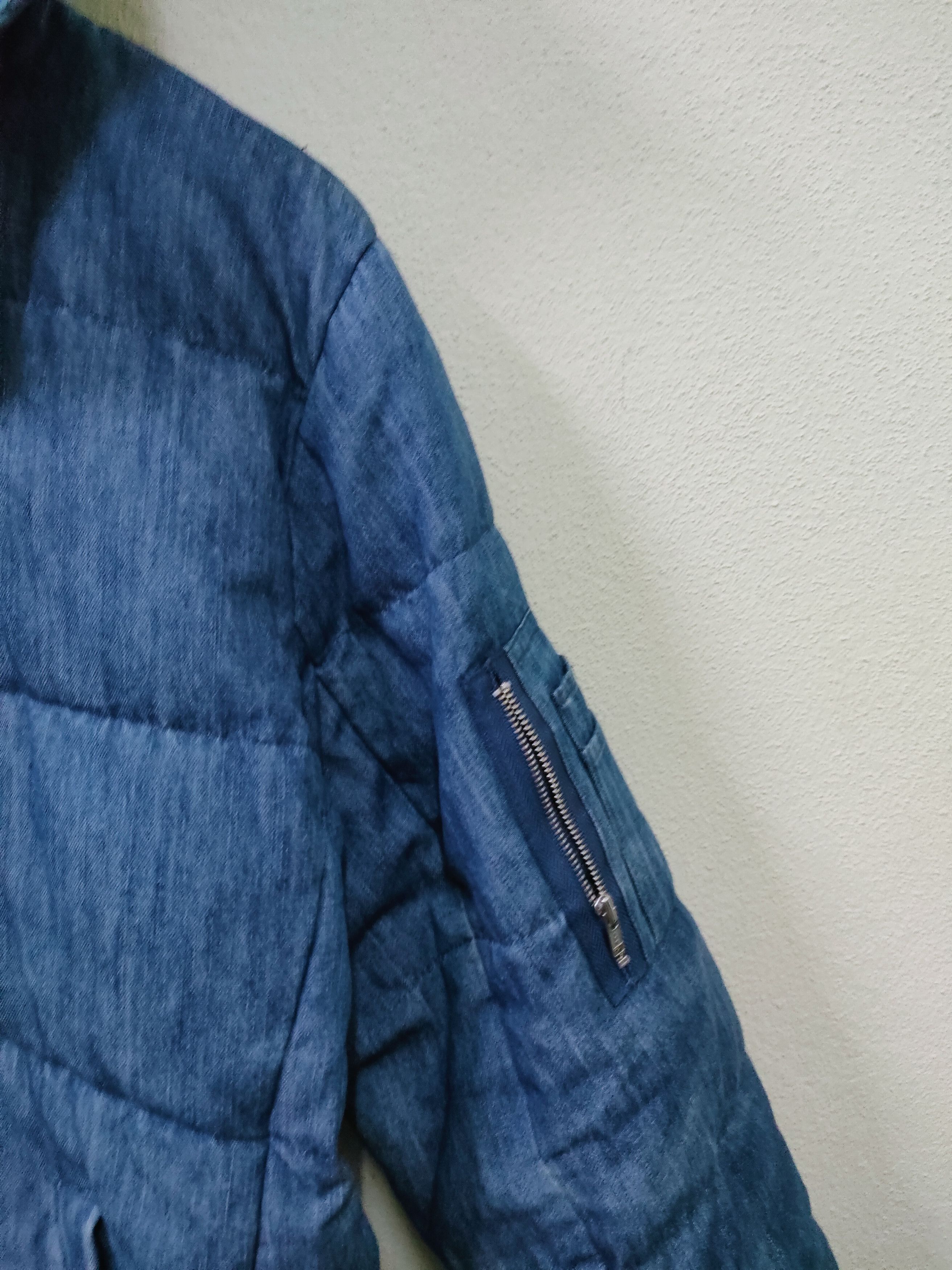 Japanese Brand × URBAN RESEARCH DOORS Urban Research Puffer Denim Hoodie Jacket Size US M / EU 48-50 / 2 - 9 Thumbnail