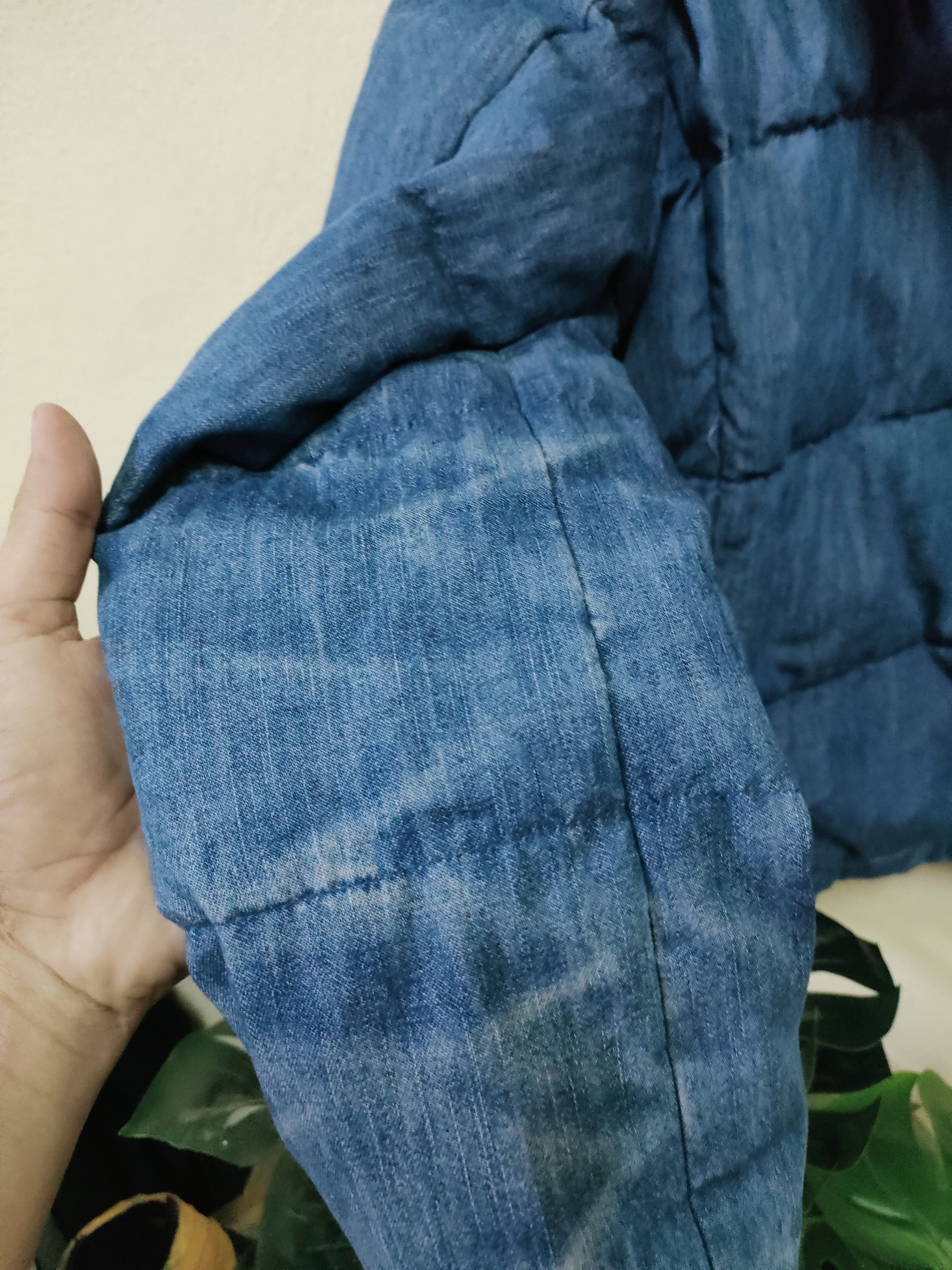 Japanese Brand × URBAN RESEARCH DOORS Urban Research Puffer Denim Hoodie Jacket Size US M / EU 48-50 / 2 - 5 Thumbnail