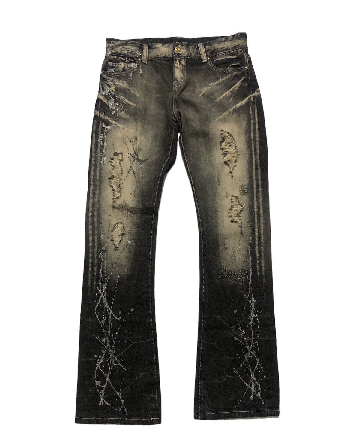 fuga skull wide boot cut denim 希少 lgb 003-Axel-Jeans-Youth-Steven-