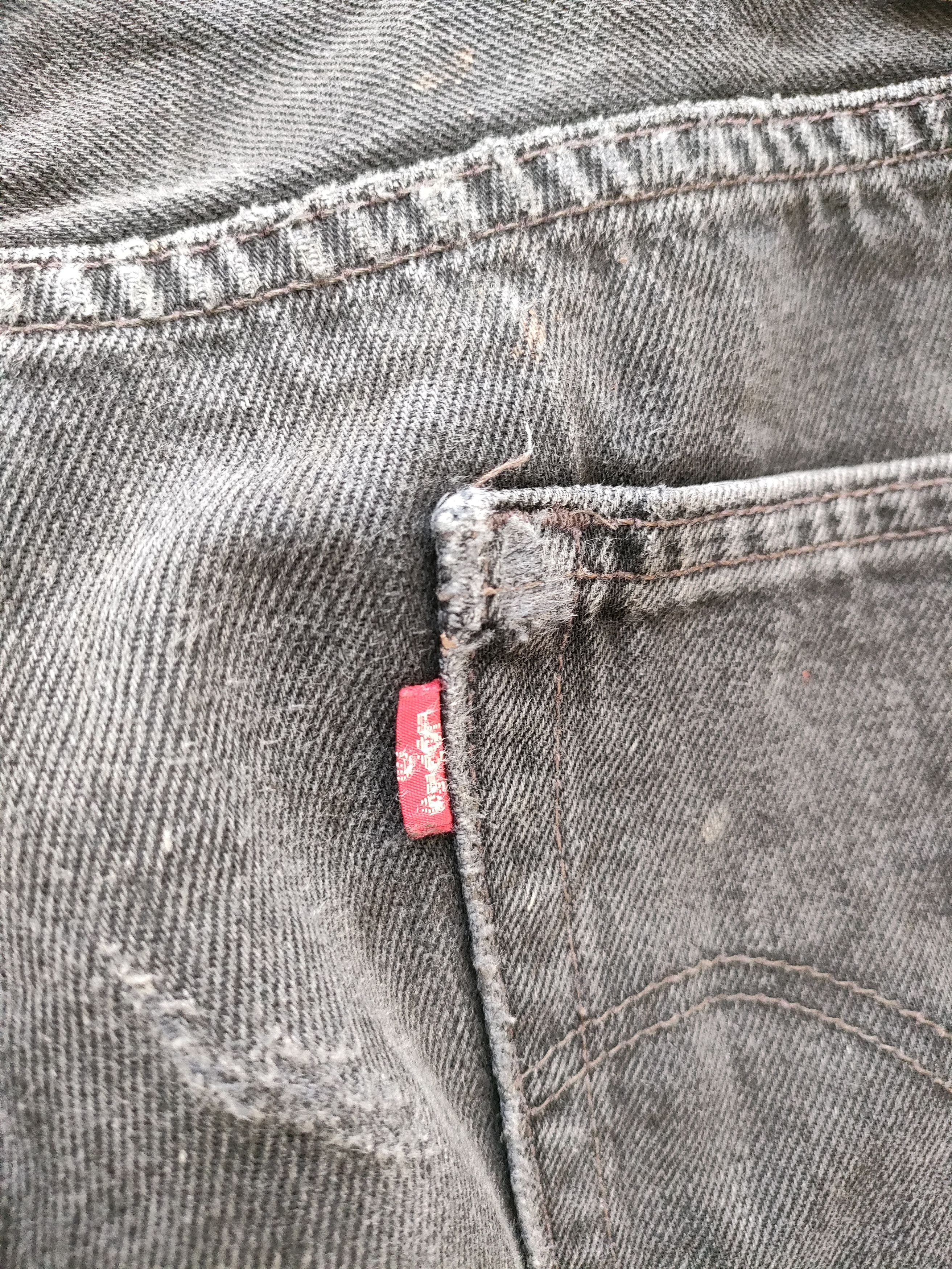 Levi's Vintage Clothing Vintage Levi's 501 Painting Denim Pants Size US 35 - 6 Thumbnail