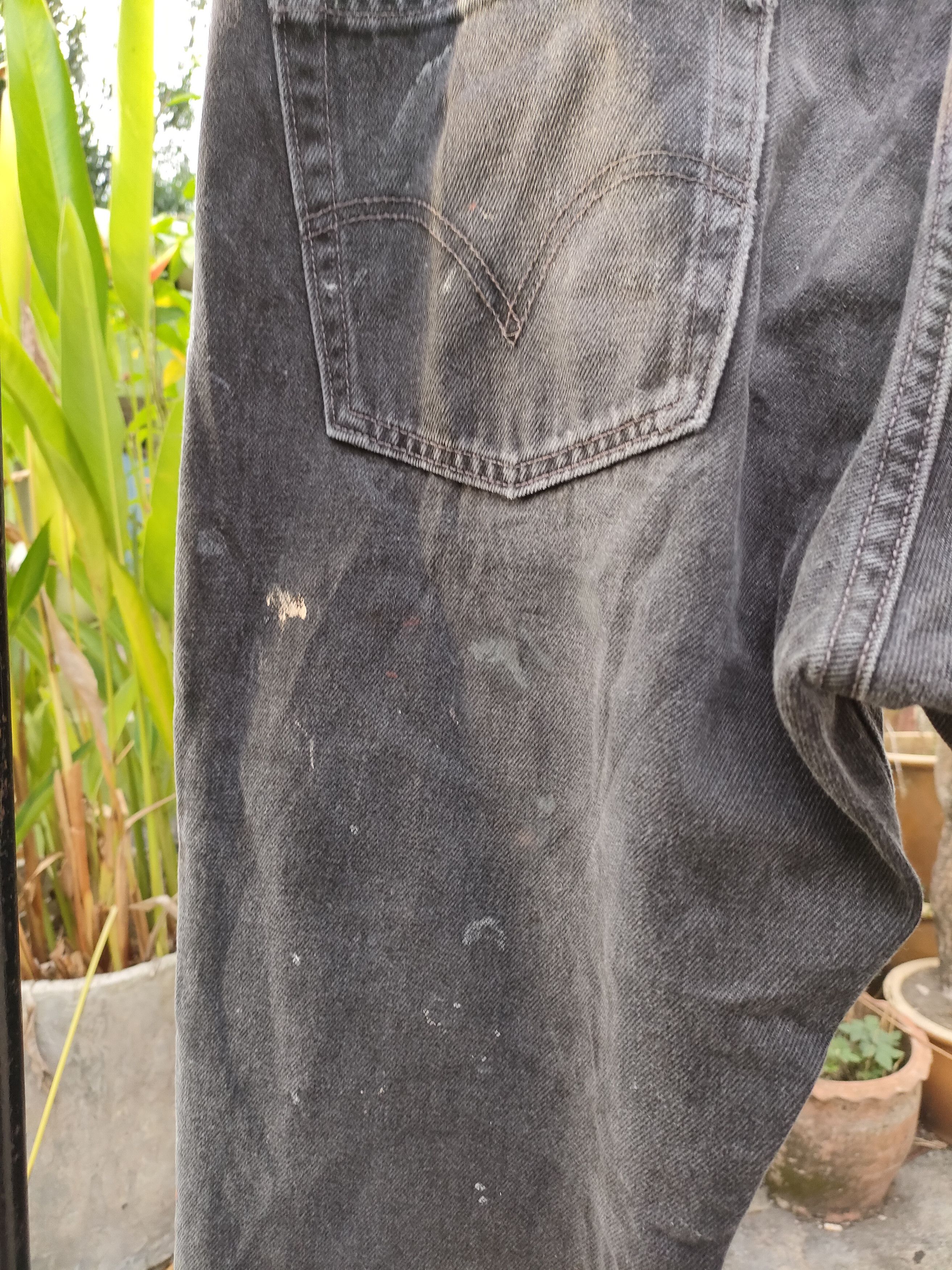 Levi's Vintage Clothing Vintage Levi's 501 Painting Denim Pants Size US 35 - 3 Thumbnail