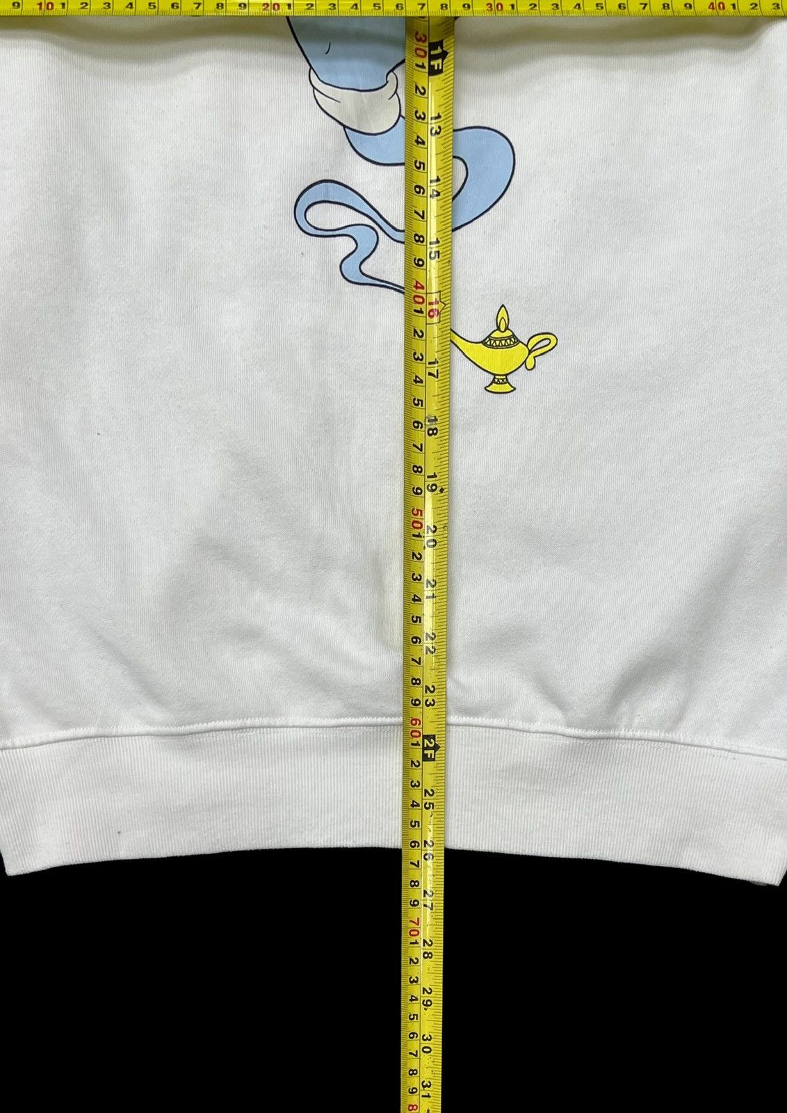 Disney × Vintage VTG Aladdin Genie Rub My Lamp Carton Movie Promo Sweatshirt Size US M / EU 48-50 / 2 - 11 Thumbnail