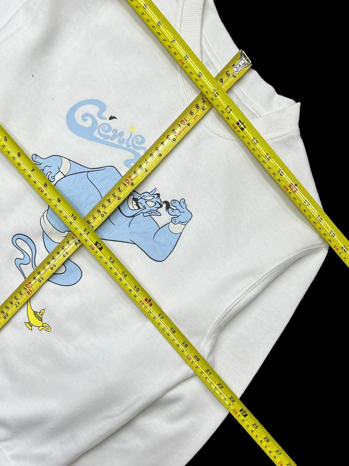 Disney × Vintage VTG Aladdin Genie Rub My Lamp Carton Movie Promo Sweatshirt Size US M / EU 48-50 / 2 - 10 Thumbnail
