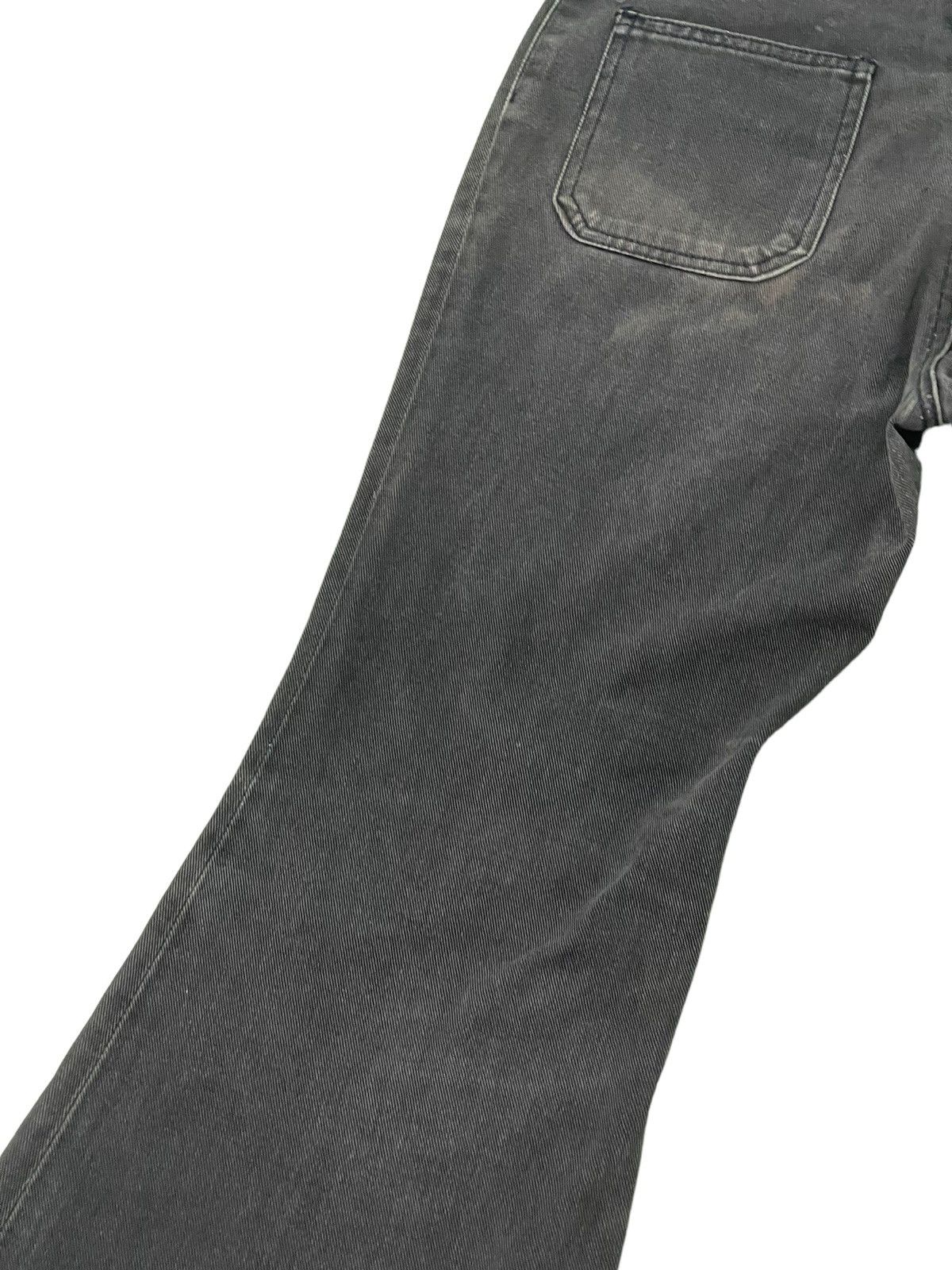 Japanese Brand Flare Jeans Vtg Blue Way Japan Faded Denim Bell Bottom 5🟦1 Size US 29 - 17 Thumbnail