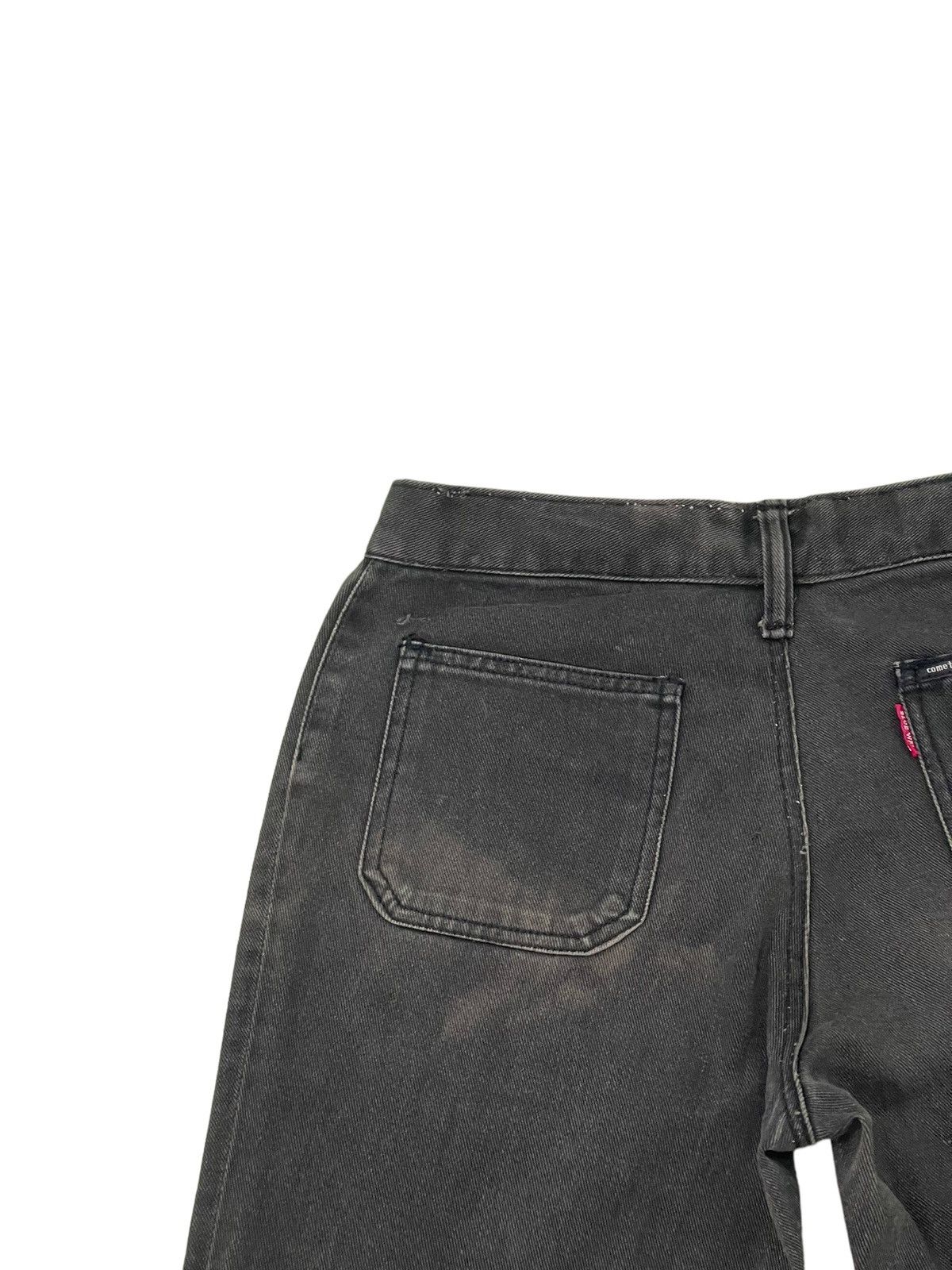 Japanese Brand Flare Jeans Vtg Blue Way Japan Faded Denim Bell Bottom 5🟦1 Size US 29 - 19 Thumbnail