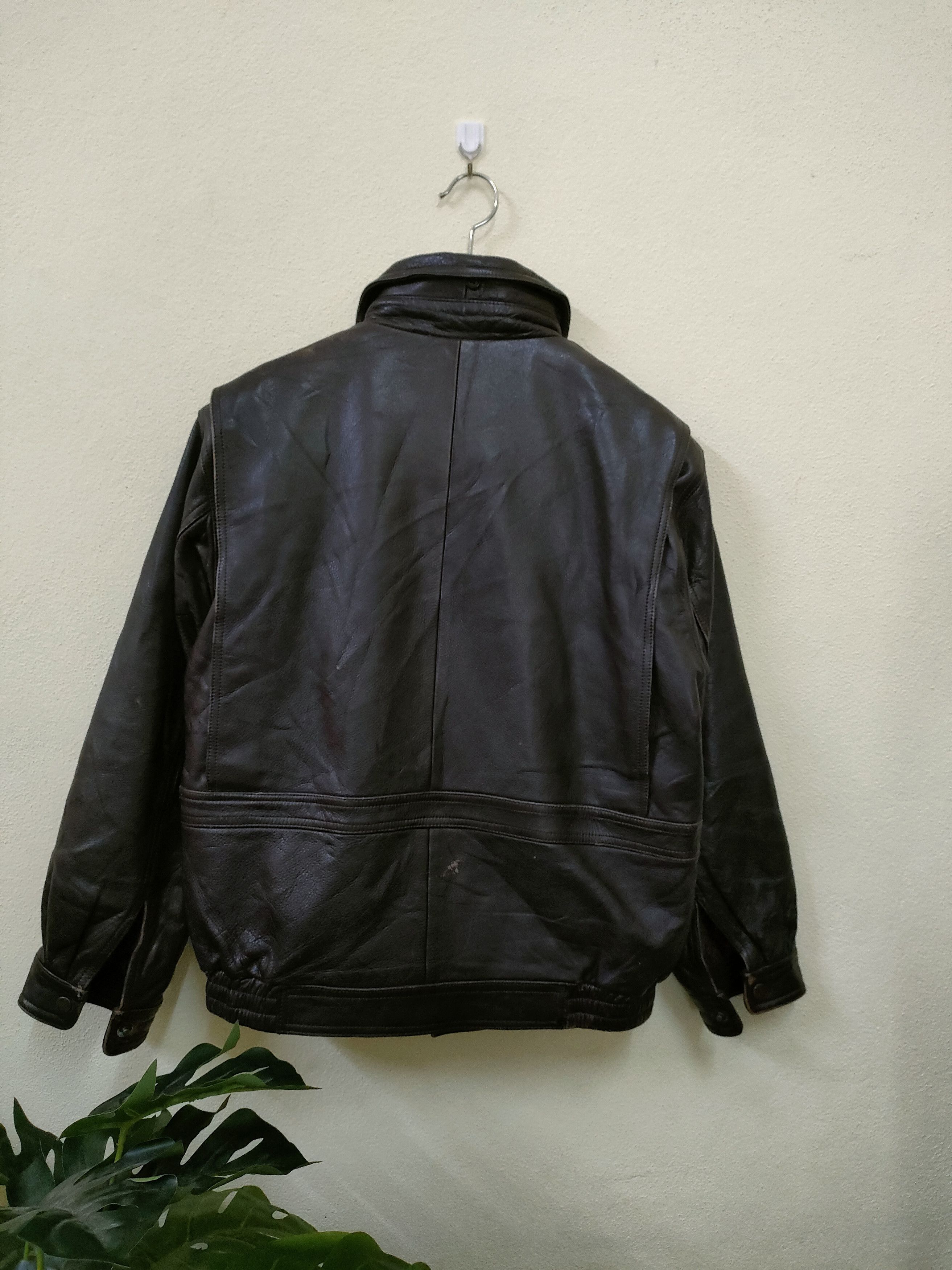 FRONTEER × Genuine Leather Frontier A1 Leather Jacket Size US M / EU 48-50 / 2 - 3 Thumbnail