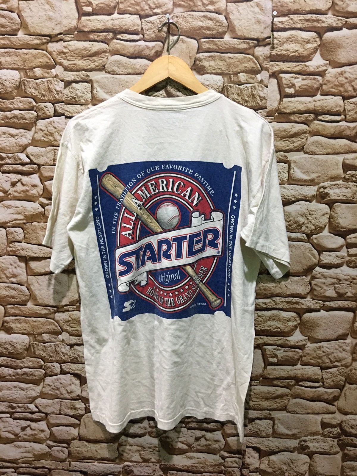 MLB × Starter × Vintage Vintage 90s Starter Baseball MLB shirt Size US L / EU 52-54 / 3 - 1 Thumbnail