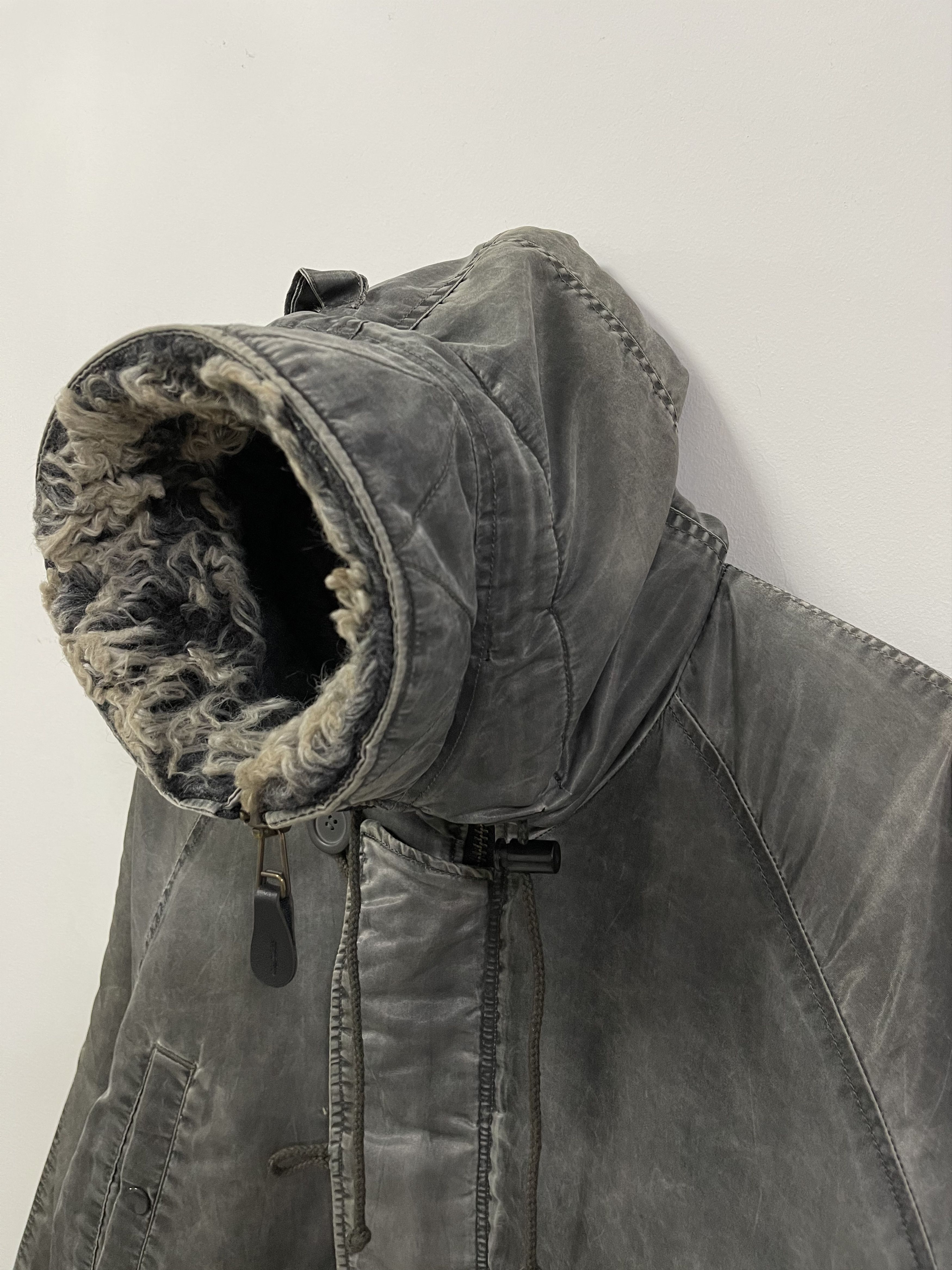 Vintage Vintage Air force Military Style Fur Jacket Size US M / EU 48-50 / 2 - 2 Thumbnail