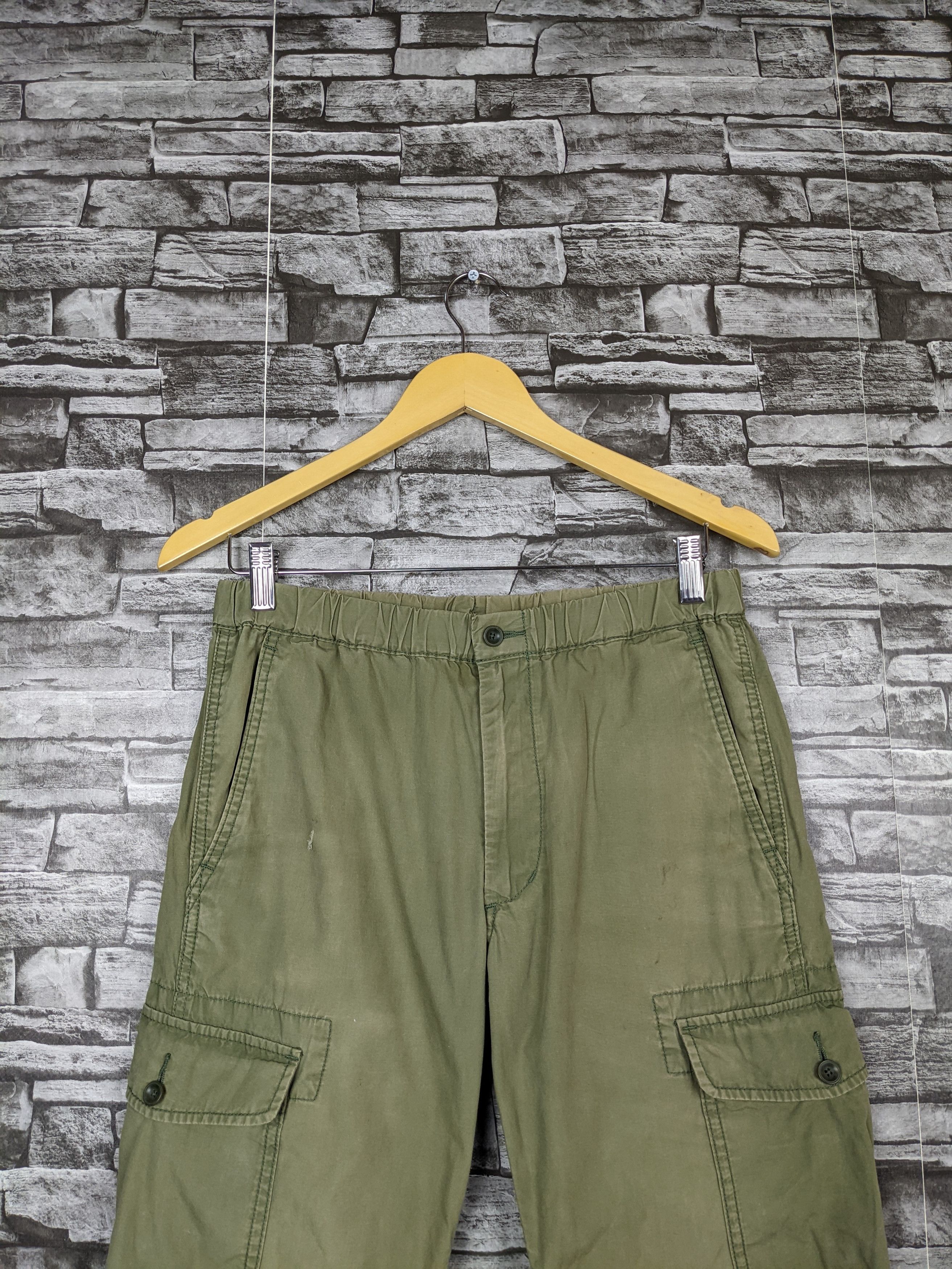 Uniqlo Washed Uniqlo Japan Cargo Multi-pocket Casual Pants Size US 28 / EU 44 - 3 Thumbnail