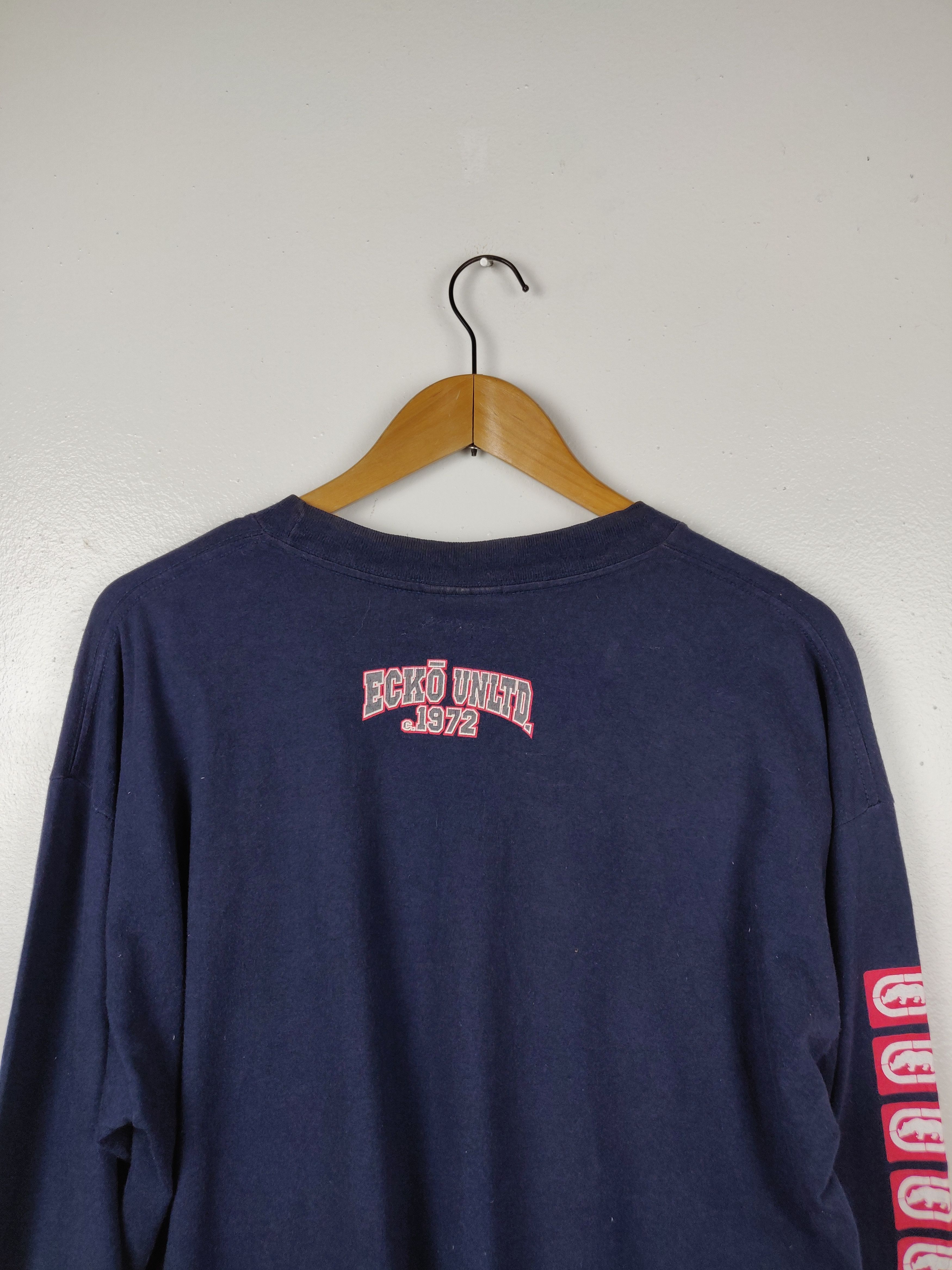 Ecko Unltd. × Other × Vintage Vintage Ecko Unltd 1972 Long Sleeve Shirts Size US XL / EU 56 / 4 - 7 Thumbnail