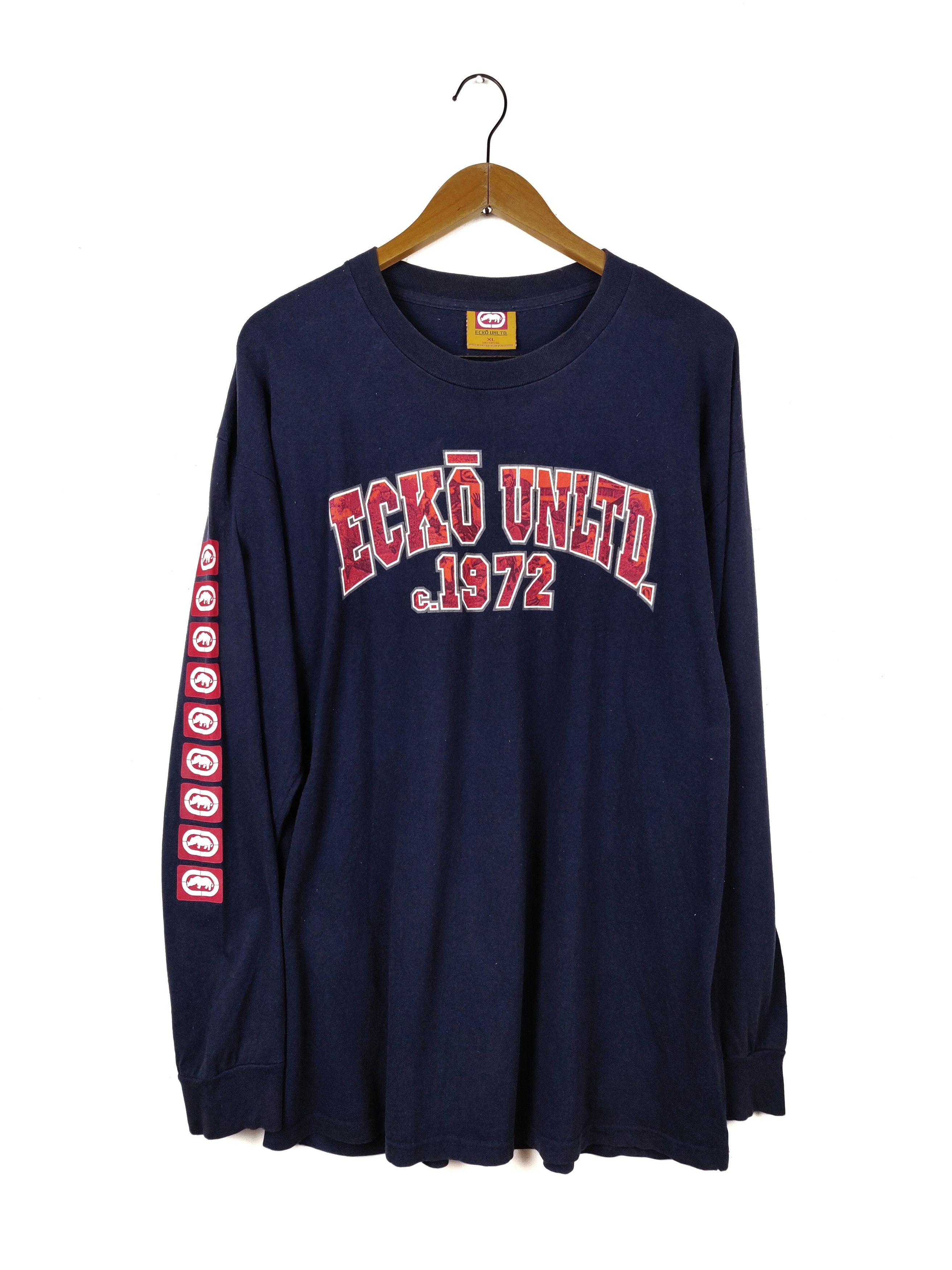 Ecko Unltd. × Other × Vintage Vintage Ecko Unltd 1972 Long Sleeve Shirts Size US XL / EU 56 / 4 - 1 Thumbnail