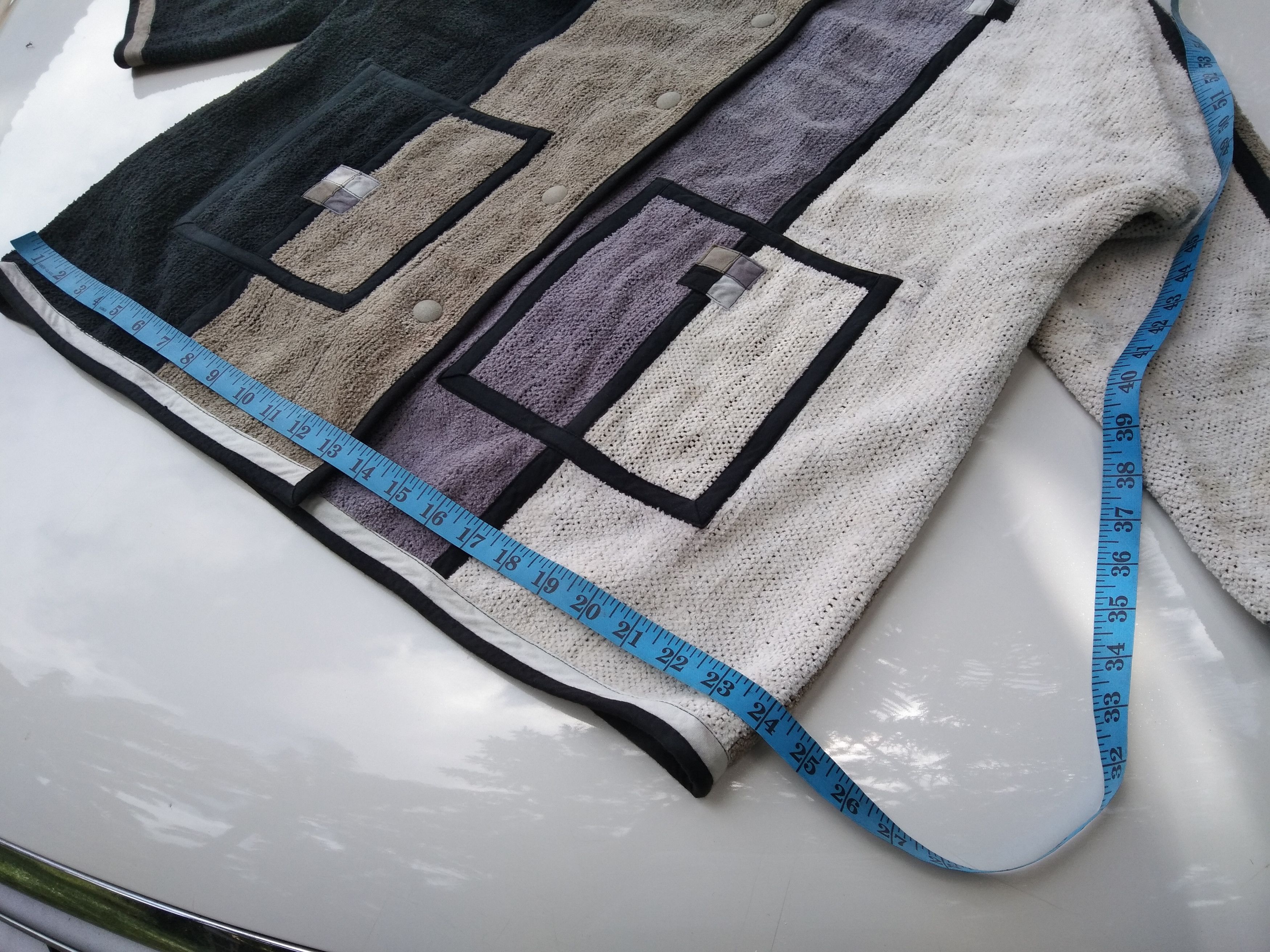 Annikki Karvinen × Designer ANNIKKI KARVINEN MEN'S COLOUR BLOCK JACKET LIKE KAPITAL Size US XL / EU 56 / 4 - 14 Thumbnail