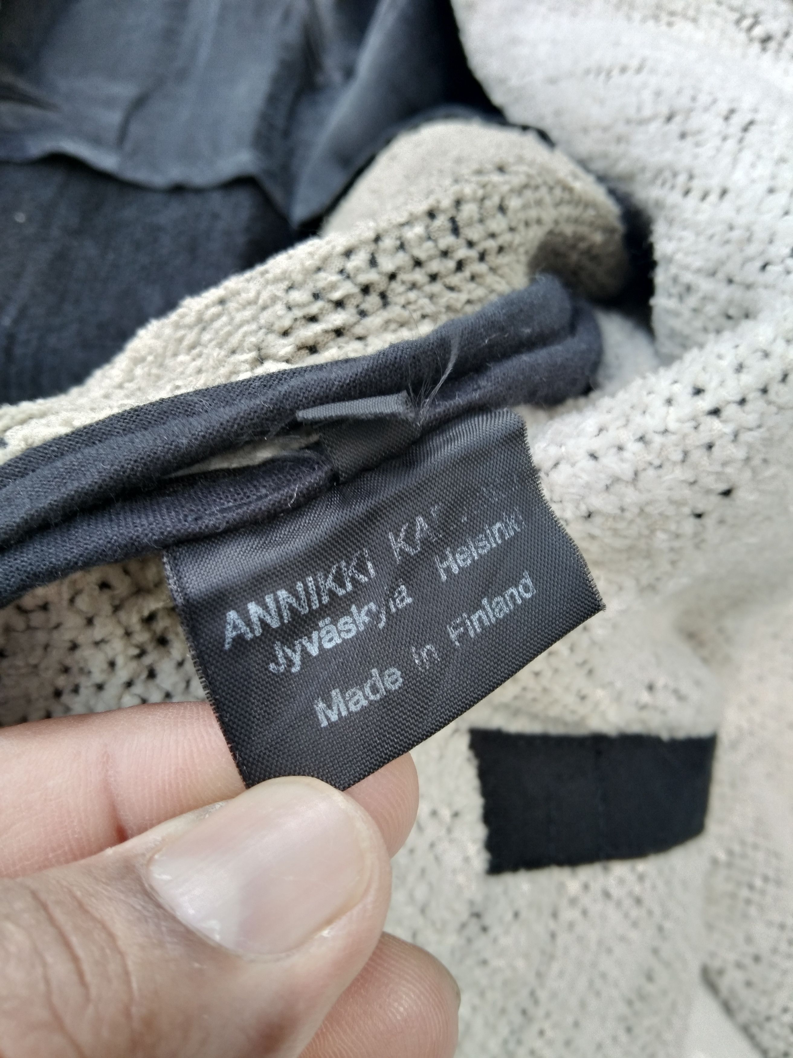 Annikki Karvinen × Designer ANNIKKI KARVINEN MEN'S COLOUR BLOCK JACKET LIKE KAPITAL Size US XL / EU 56 / 4 - 12 Thumbnail