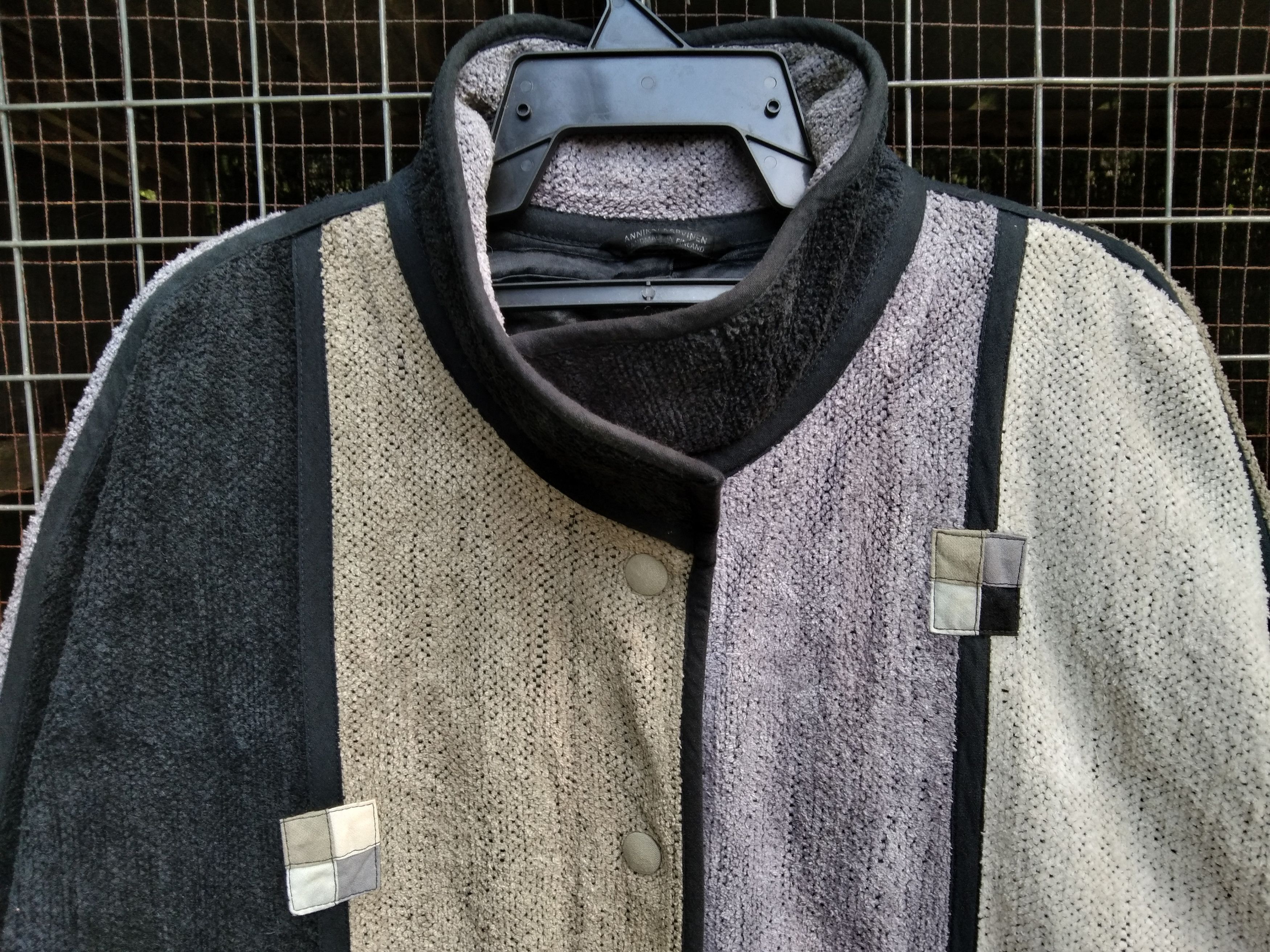 Annikki Karvinen × Designer ANNIKKI KARVINEN MEN'S COLOUR BLOCK JACKET LIKE KAPITAL Size US XL / EU 56 / 4 - 6 Thumbnail