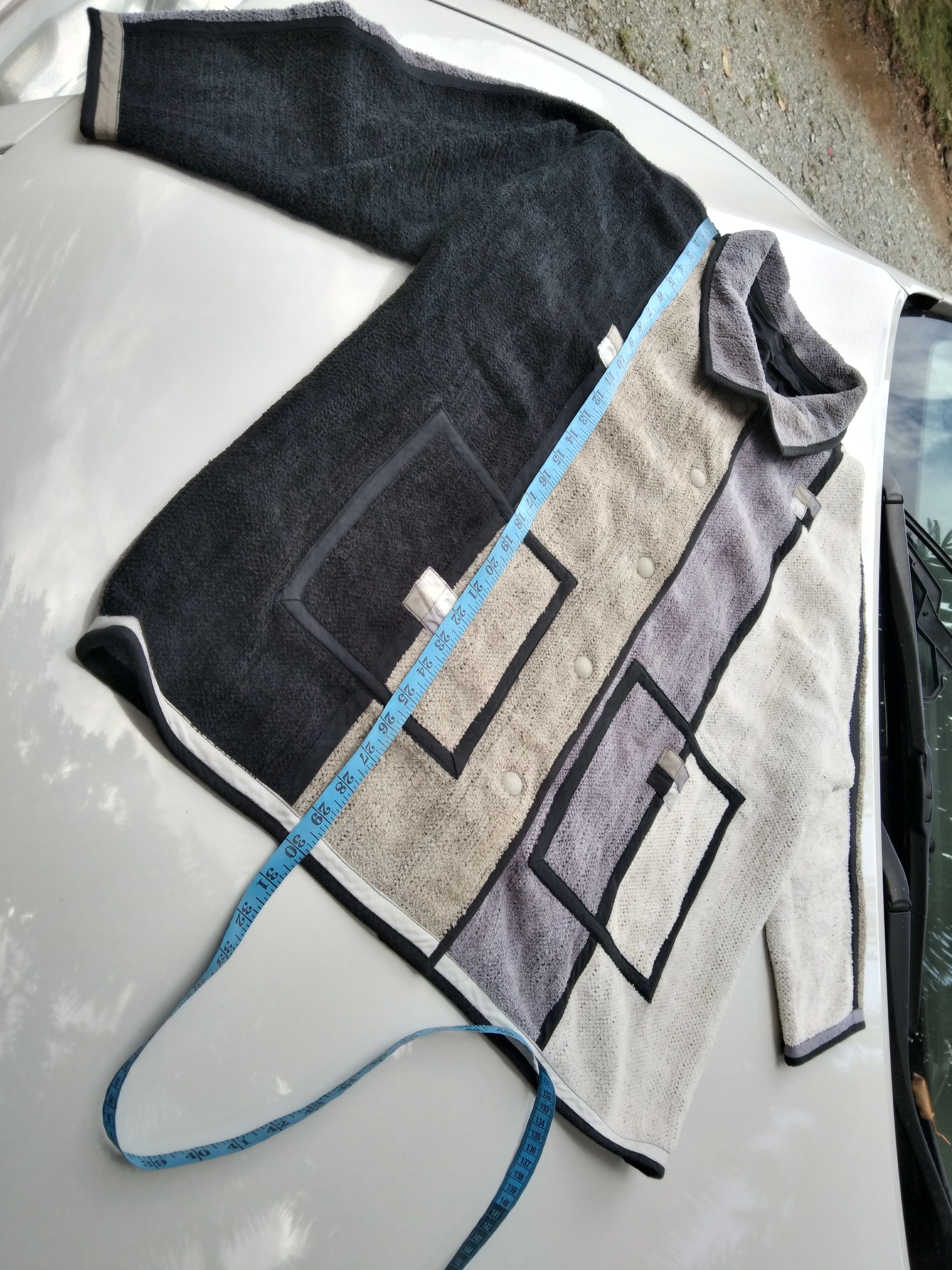 Annikki Karvinen × Designer ANNIKKI KARVINEN MEN'S COLOUR BLOCK JACKET LIKE KAPITAL Size US XL / EU 56 / 4 - 13 Thumbnail