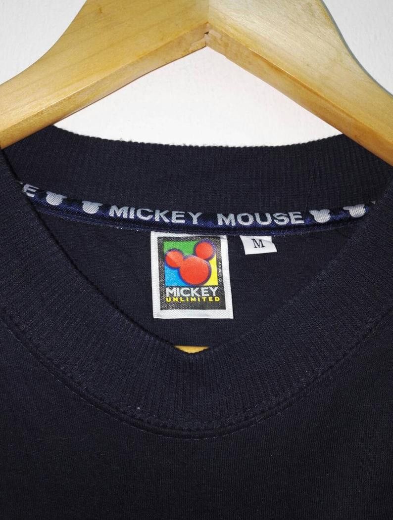 Cartoon Network Vintage Sweatshirt Mickey mouse rare embroidered big logo Size US M / EU 48-50 / 2 - 3 Thumbnail