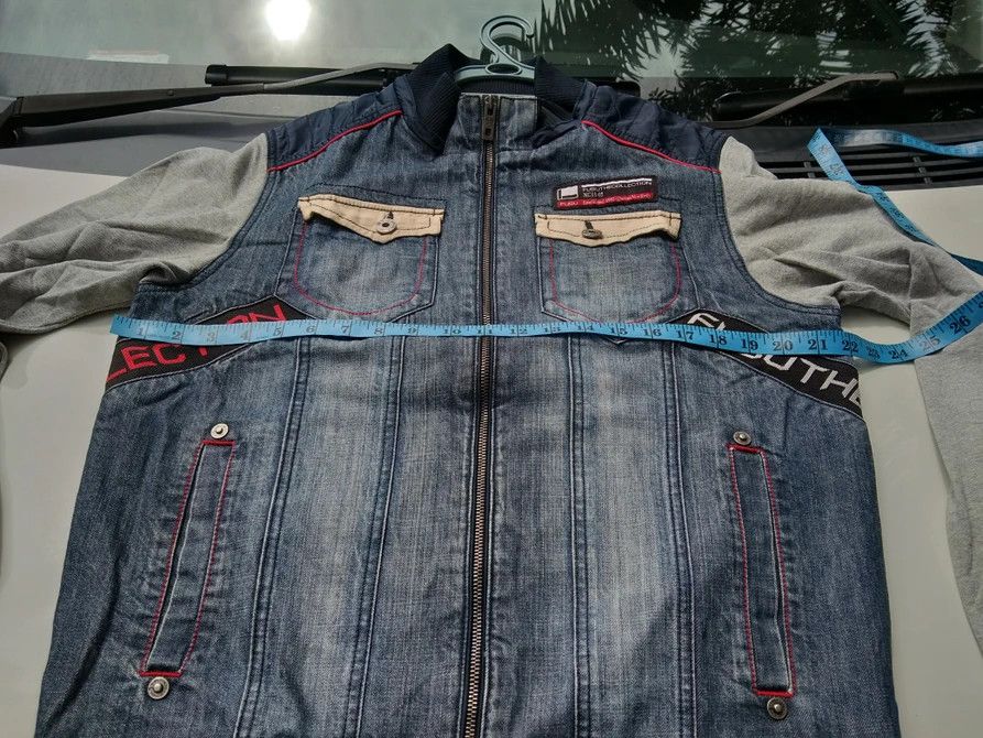 Fubu × Vintage VINTAGE FUBU MEN'S DENIM JACKET Size US L / EU 52-54 / 3 - 16 Thumbnail