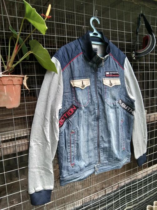 Fubu × Vintage VINTAGE FUBU MEN'S DENIM JACKET Size US L / EU 52-54 / 3 - 2 Thumbnail
