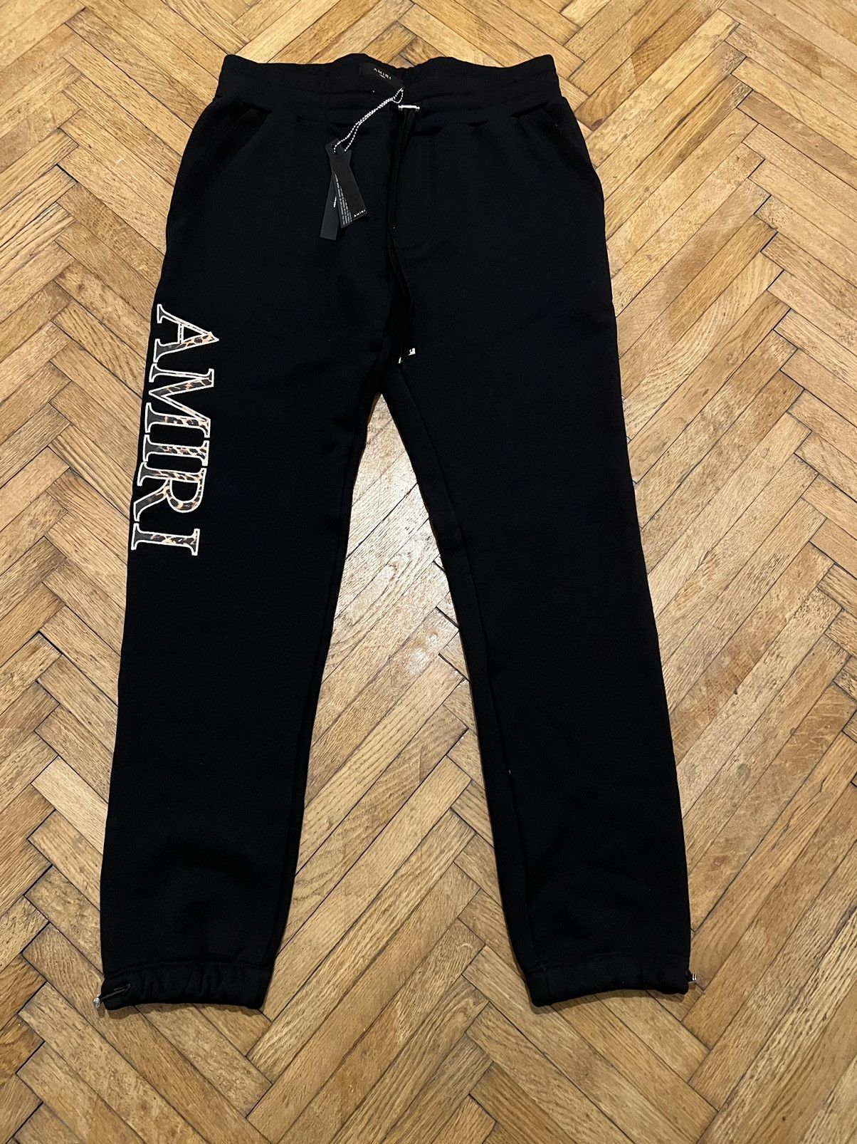 Amiri Logo Sweatpants Size US 33 - 7 Thumbnail