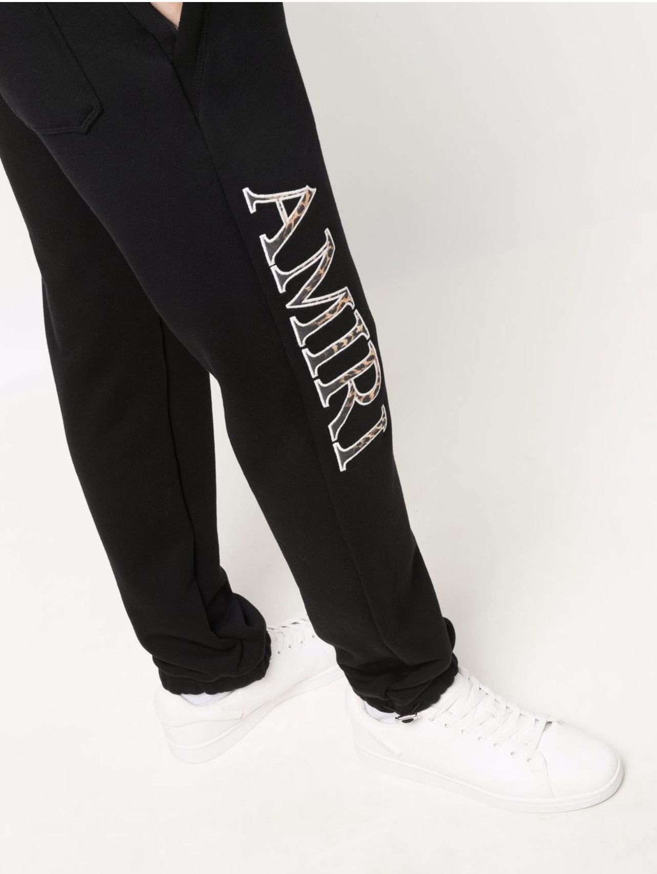 Amiri Logo Sweatpants Size US 33 - 3 Thumbnail