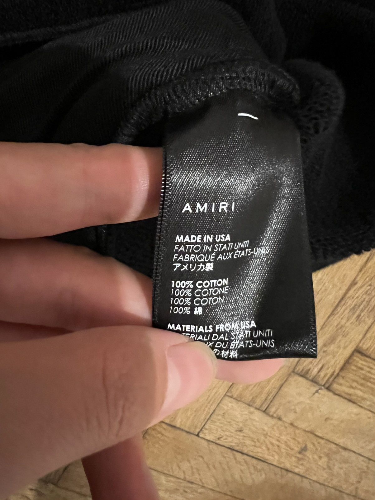 Amiri Logo Sweatpants Size US 33 - 12 Thumbnail