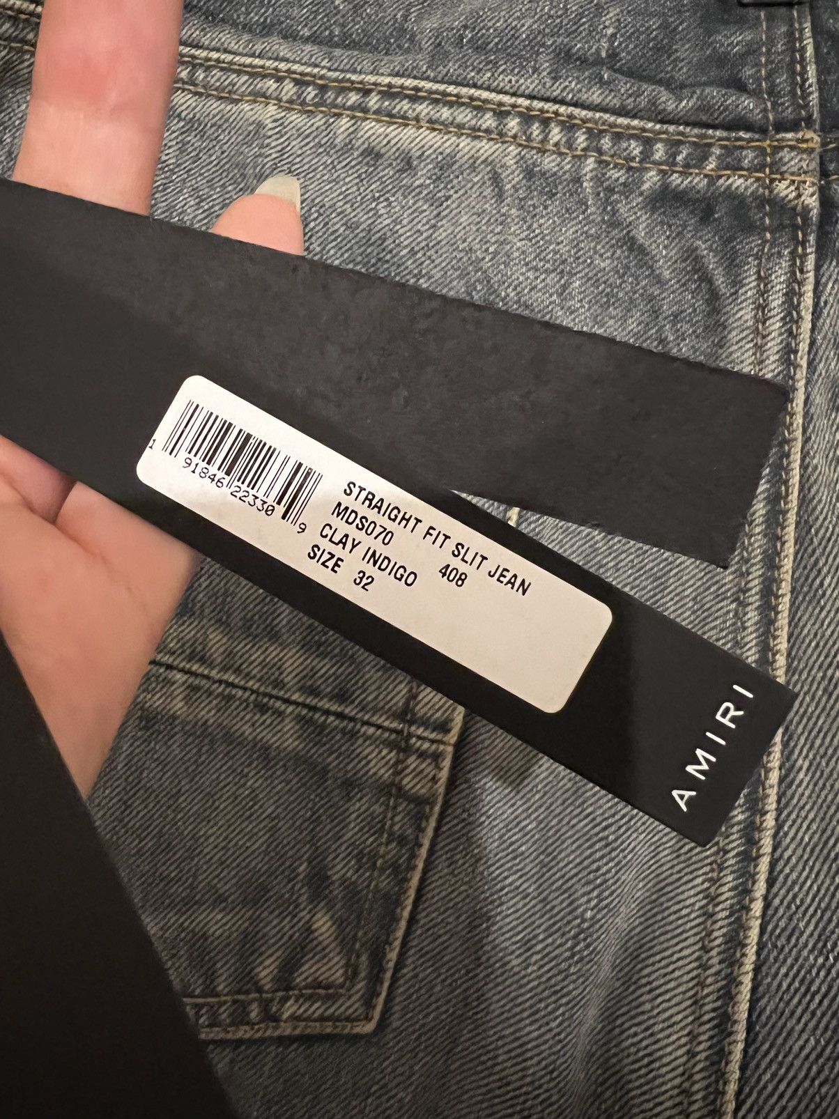 Amiri Distressed straight leg jeans Size US 32 / EU 48 - 7 Thumbnail