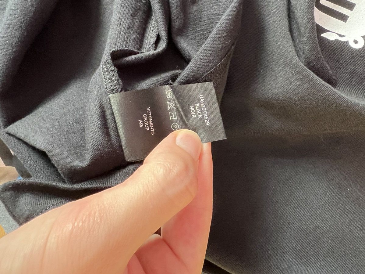 Vetements *RARE* AW 19 Runway Swine flu tshirt oversized Size US XL / EU 56 / 4 - 9 Thumbnail