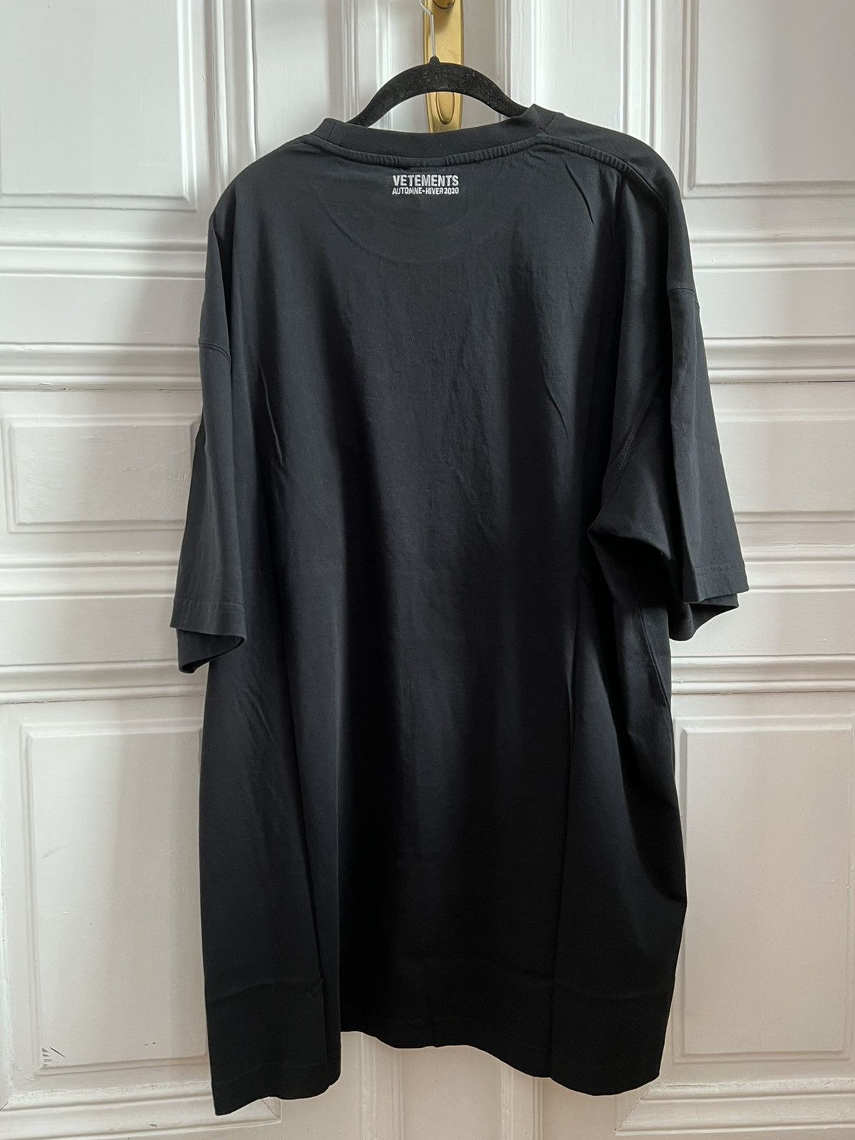 Vetements *RARE* AW 19 Runway Swine flu tshirt oversized Size US XL / EU 56 / 4 - 7 Thumbnail
