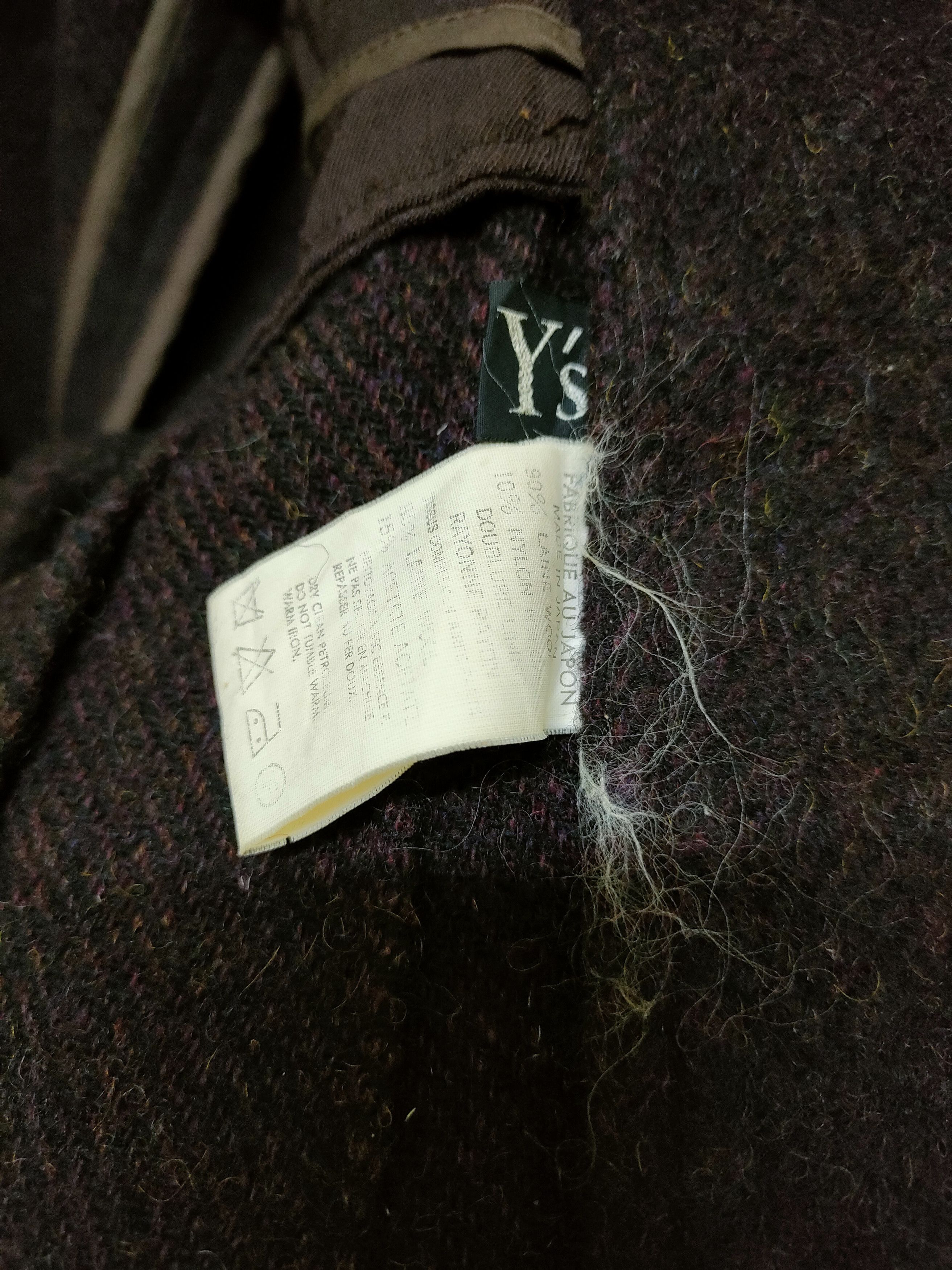 Y's × Yohji Yamamoto Yohji Yamamoto Y's Wool Jacket Size US M / EU 48-50 / 2 - 6 Thumbnail