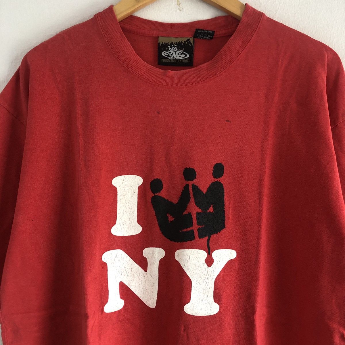 Rap Tees × Vintage Vintage 90s PNB NATION t-shirt Size US L / EU 52-54 / 3 - 3 Thumbnail