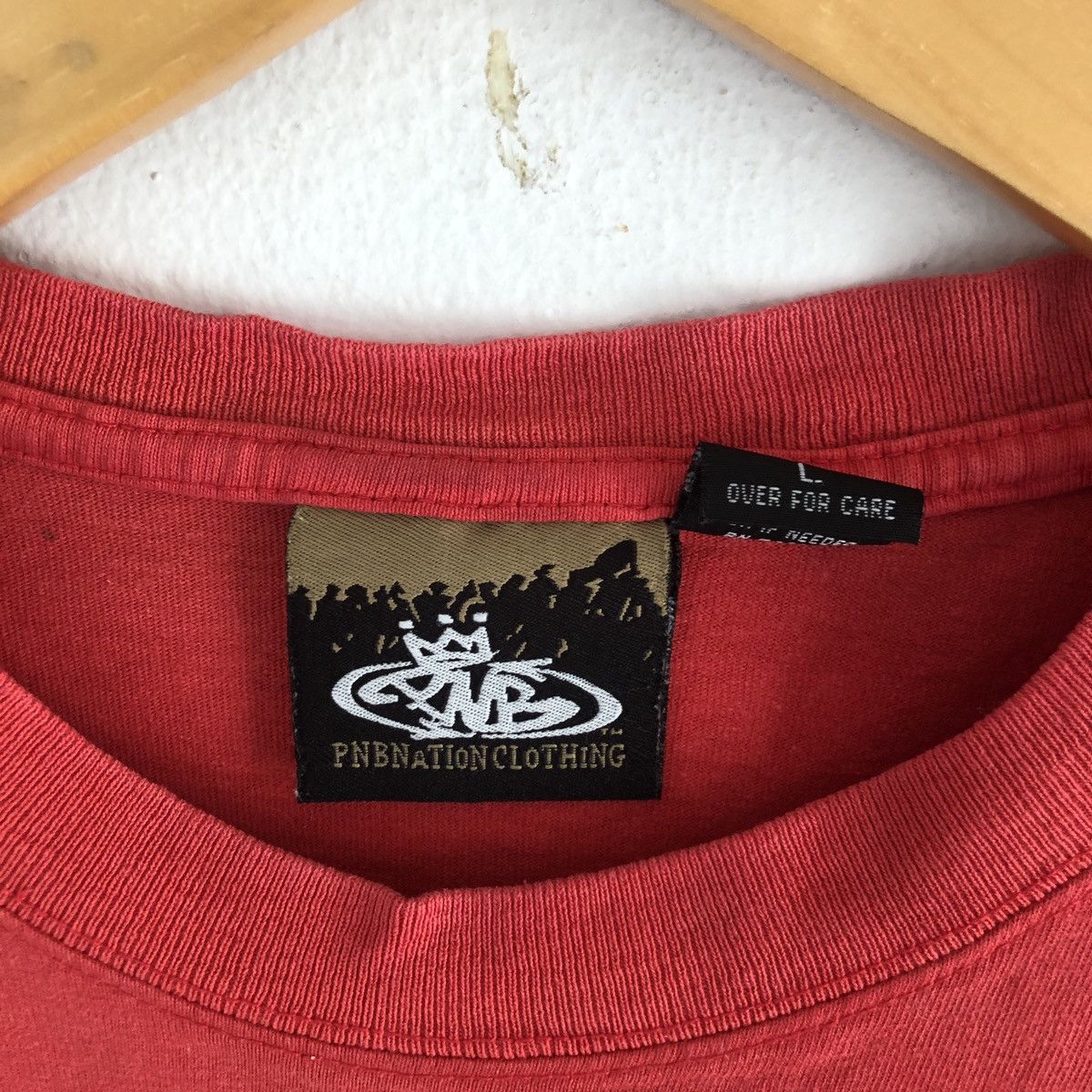 Rap Tees × Vintage Vintage 90s PNB NATION t-shirt Size US L / EU 52-54 / 3 - 6 Thumbnail