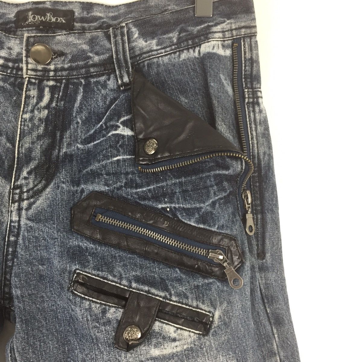 If Six Was Nine × Japanese Brand Japanese jeans Bondage jeans tactical pocket and zipper Size US 34 / EU 50 - 3 Thumbnail