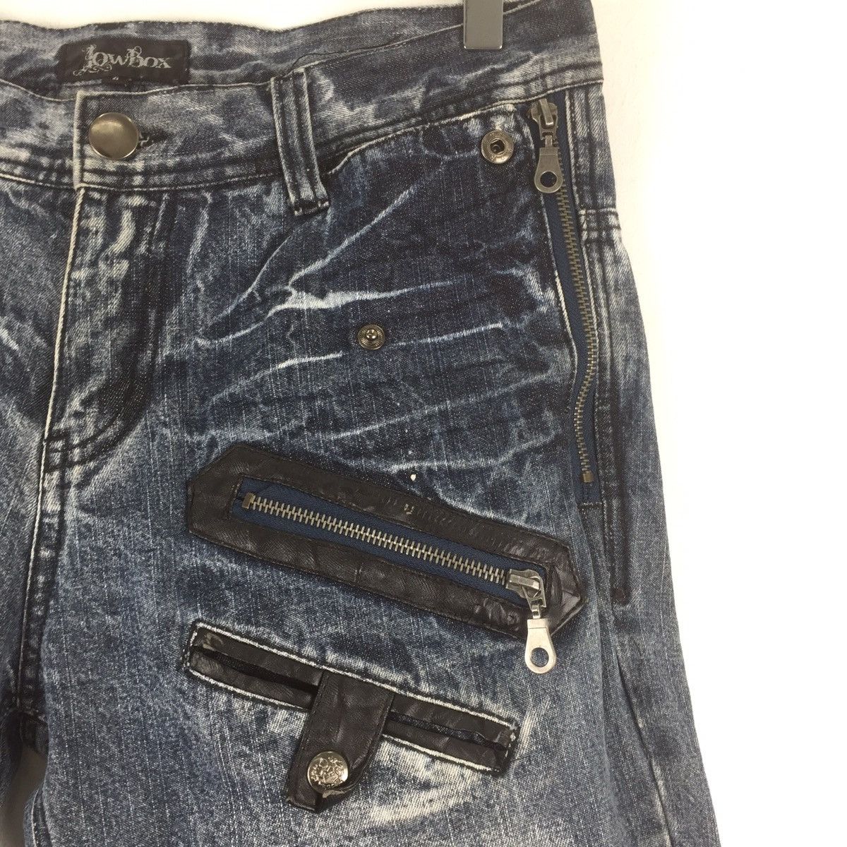 If Six Was Nine × Japanese Brand Japanese jeans Bondage jeans tactical pocket and zipper Size US 34 / EU 50 - 4 Thumbnail