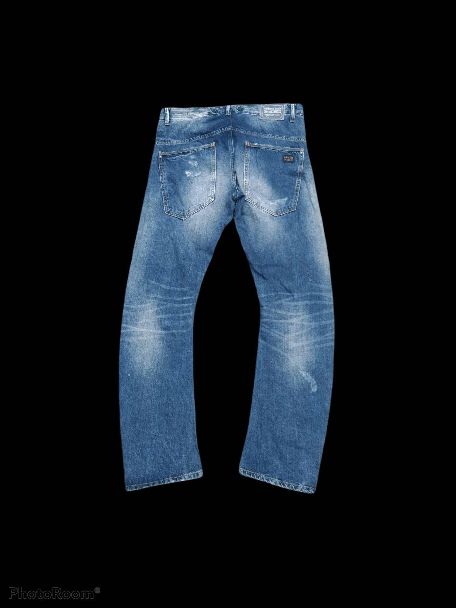 Japanese Brand DiSTRESSED SEDITIONARIES CURVE JAPANESE DENIM SUPPLY BRAND Size US 34 / EU 50 - 2 Thumbnail