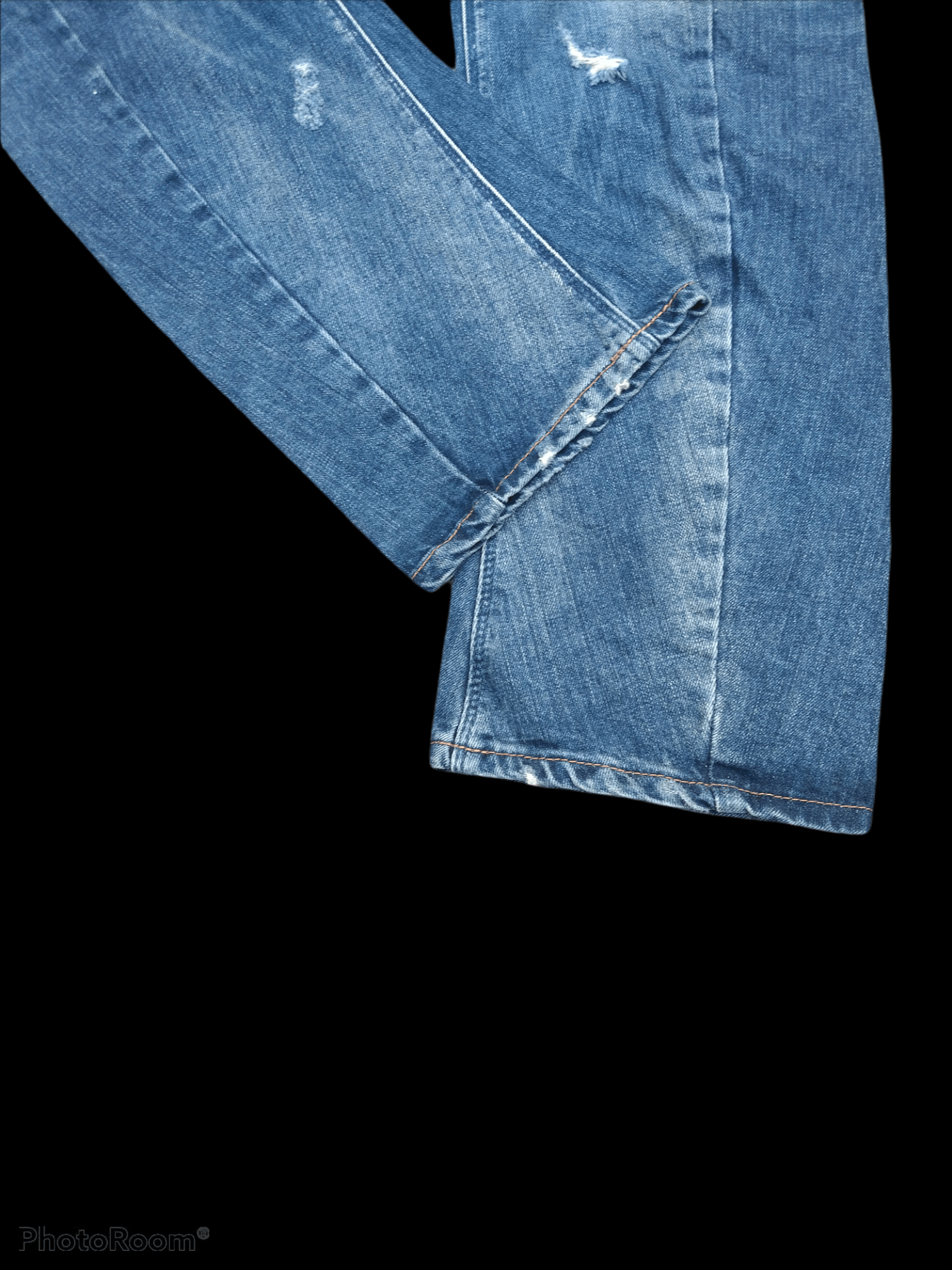 Japanese Brand DiSTRESSED SEDITIONARIES CURVE JAPANESE DENIM SUPPLY BRAND Size US 34 / EU 50 - 5 Thumbnail