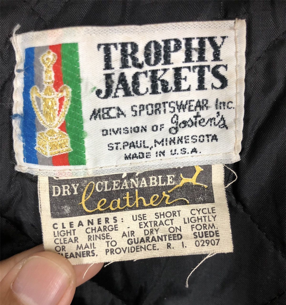 Trophy Clothing × Vintage Vtg 1950s Trophy Jackets North Varsity Cheerleader Caroline Size US M / EU 48-50 / 2 - 9 Thumbnail