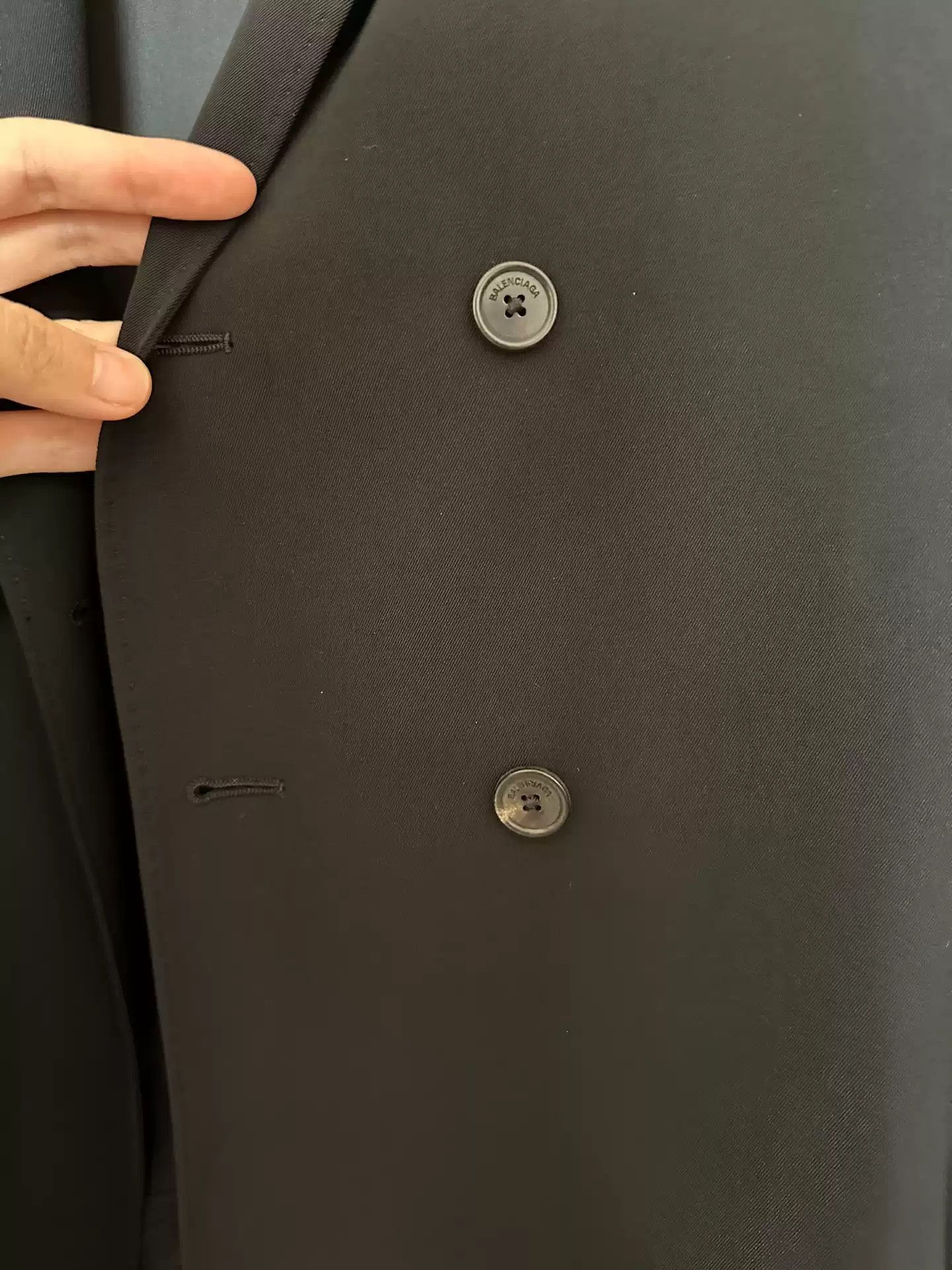 Balenciaga Balenciaga Sleeve Button Logo Suit Size US S / EU 44-46 / 1 - 8 Thumbnail