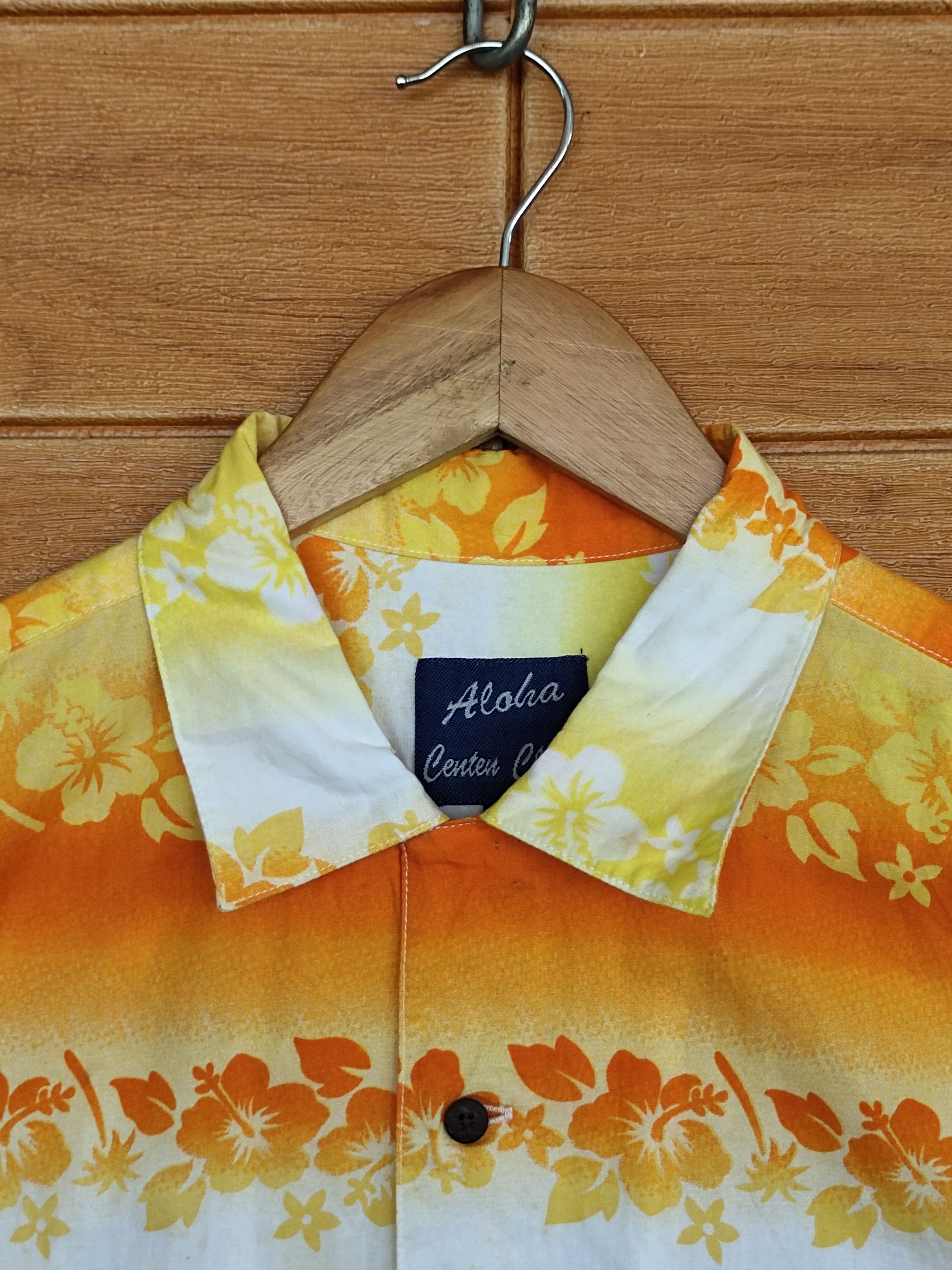Japanese Brand Japanese Hawaiian Aloha Center Clease Hibiscus Panel Print Size US L / EU 52-54 / 3 - 4 Thumbnail