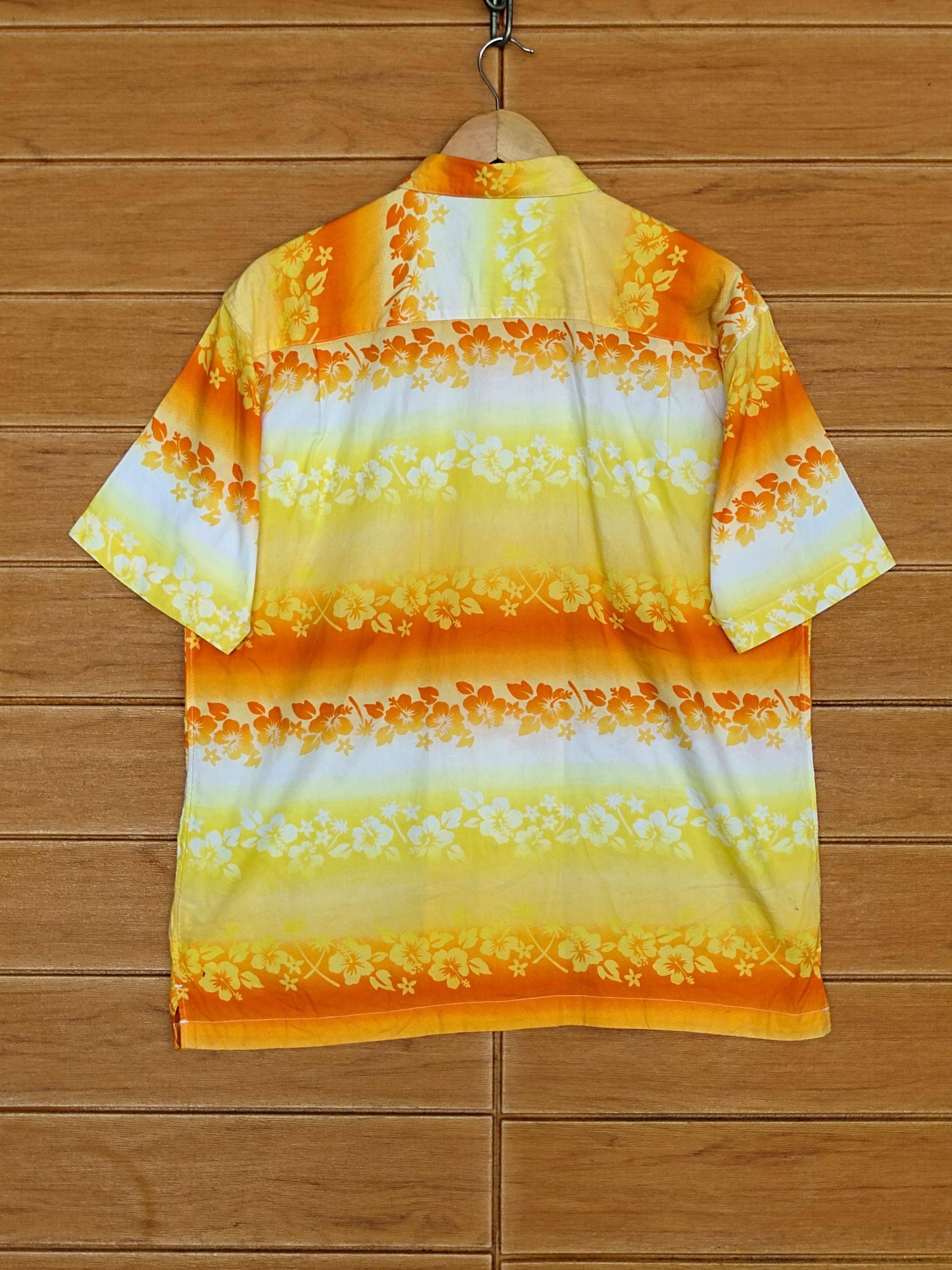 Japanese Brand Japanese Hawaiian Aloha Center Clease Hibiscus Panel Print Size US L / EU 52-54 / 3 - 9 Thumbnail