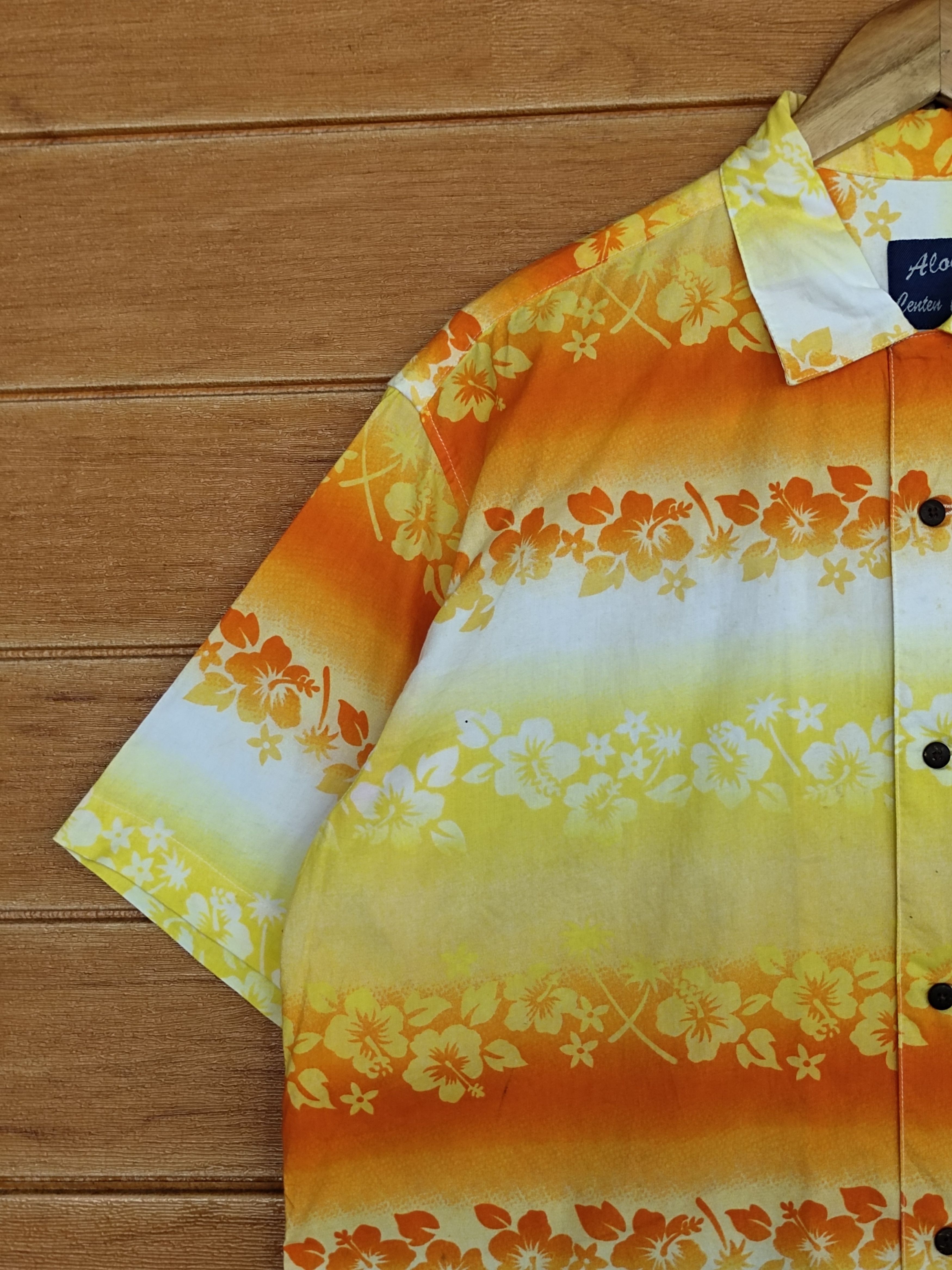 Japanese Brand Japanese Hawaiian Aloha Center Clease Hibiscus Panel Print Size US L / EU 52-54 / 3 - 6 Thumbnail