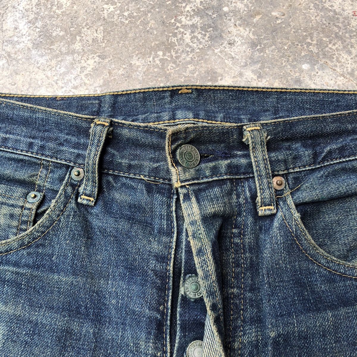 Levi's Vintage Clothing × Vintage Vintage Levis 503B big E selvedge redline Size US 29 - 5 Thumbnail