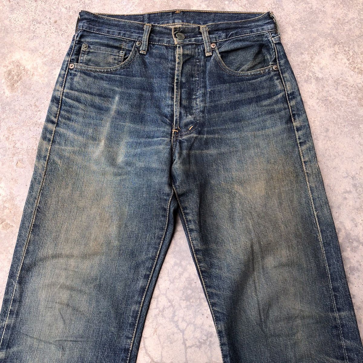 Levi's Vintage Clothing × Vintage Vintage Levis 503B big E selvedge redline Size US 29 - 4 Thumbnail