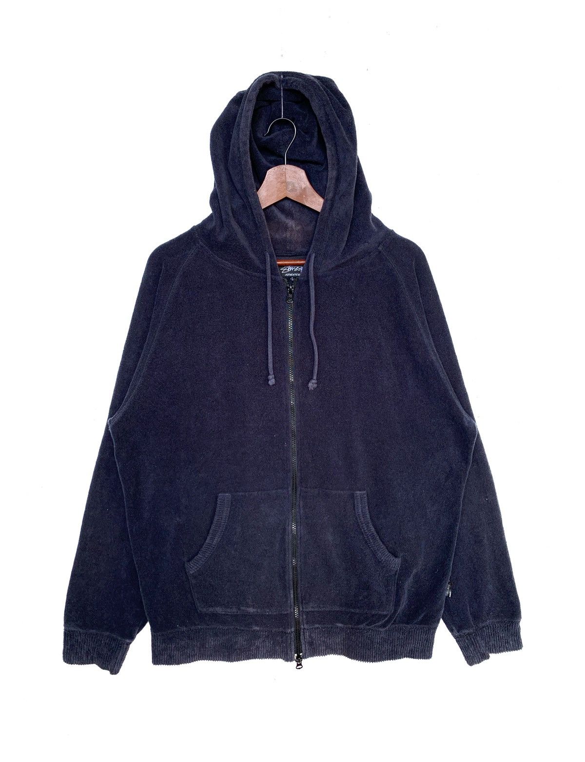 Stussy Stussy Chunky Knit Zip Hoodie | Grailed